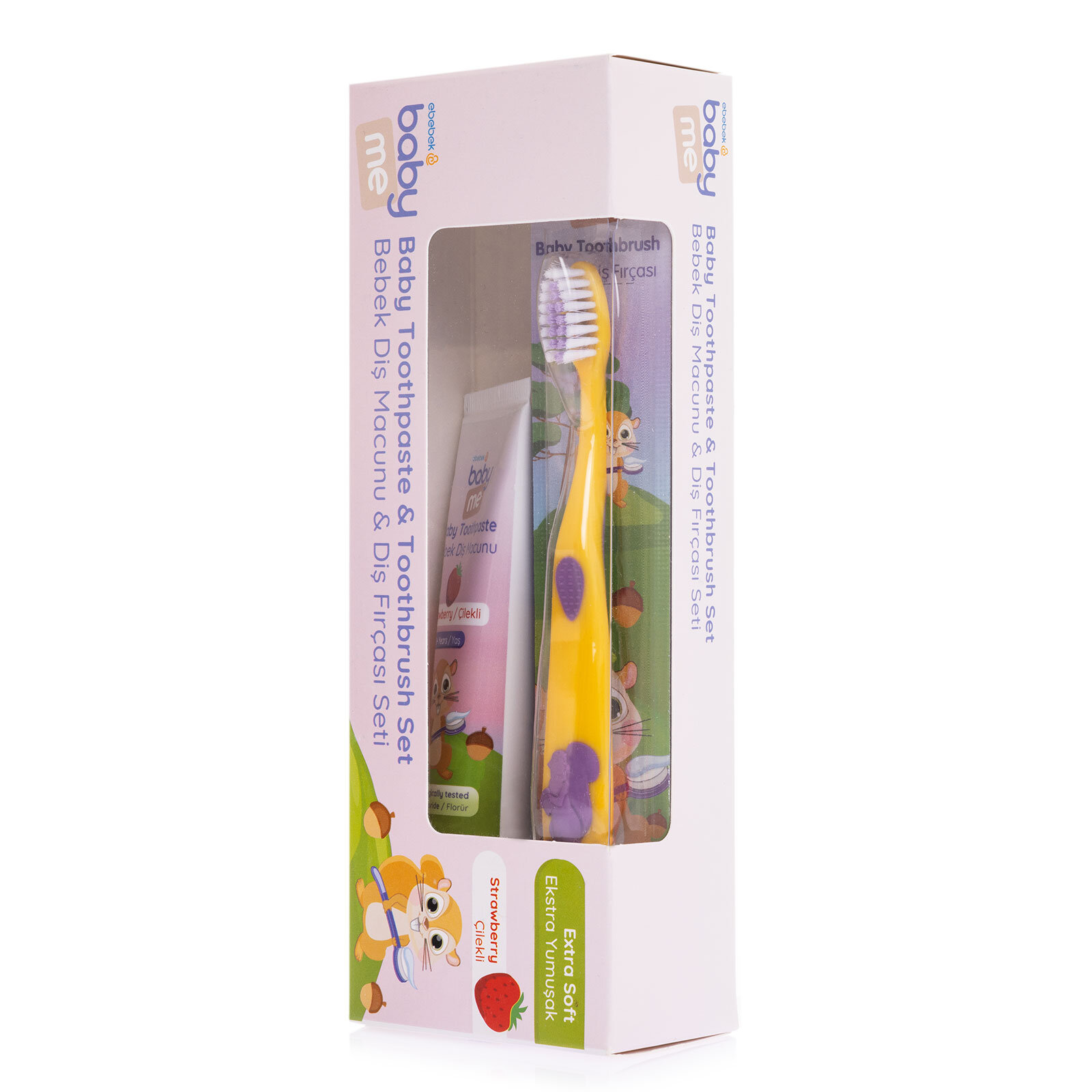 Bebek Diş Fırçası ve Macunu Seti