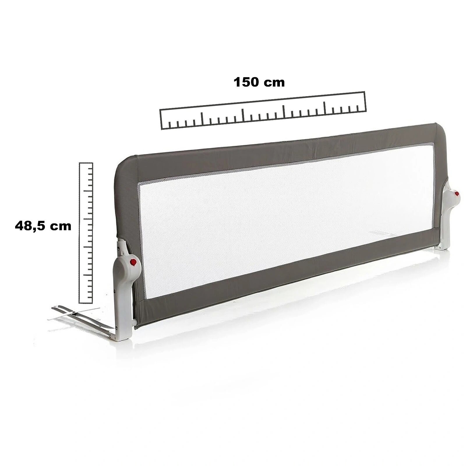 Ekstra Geniş Bebek Güvenlik Yatak Bariyeri 150 cm