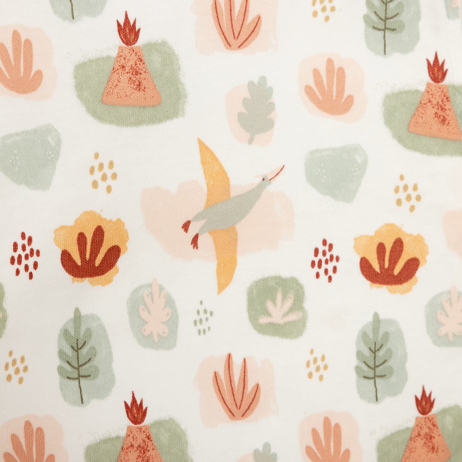 Erkek Bebek Uyku Tulum Araba Desenli İnterlok Fermuarlı 2 Tog Bisiklet Yaka Uzun Kol Bej