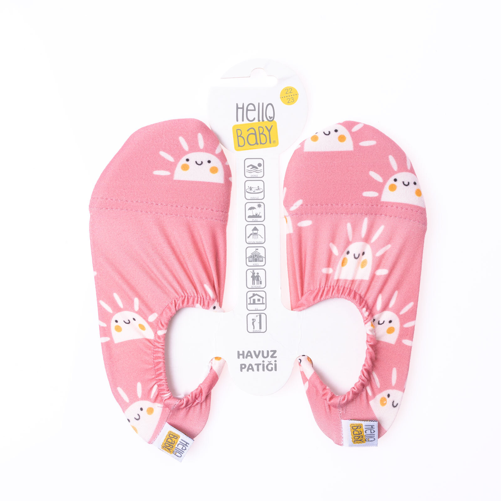 Desenli Deniz Ayakkabısı Kız Bebek Desenli Deniz Ayakkabısı Kız Bebek