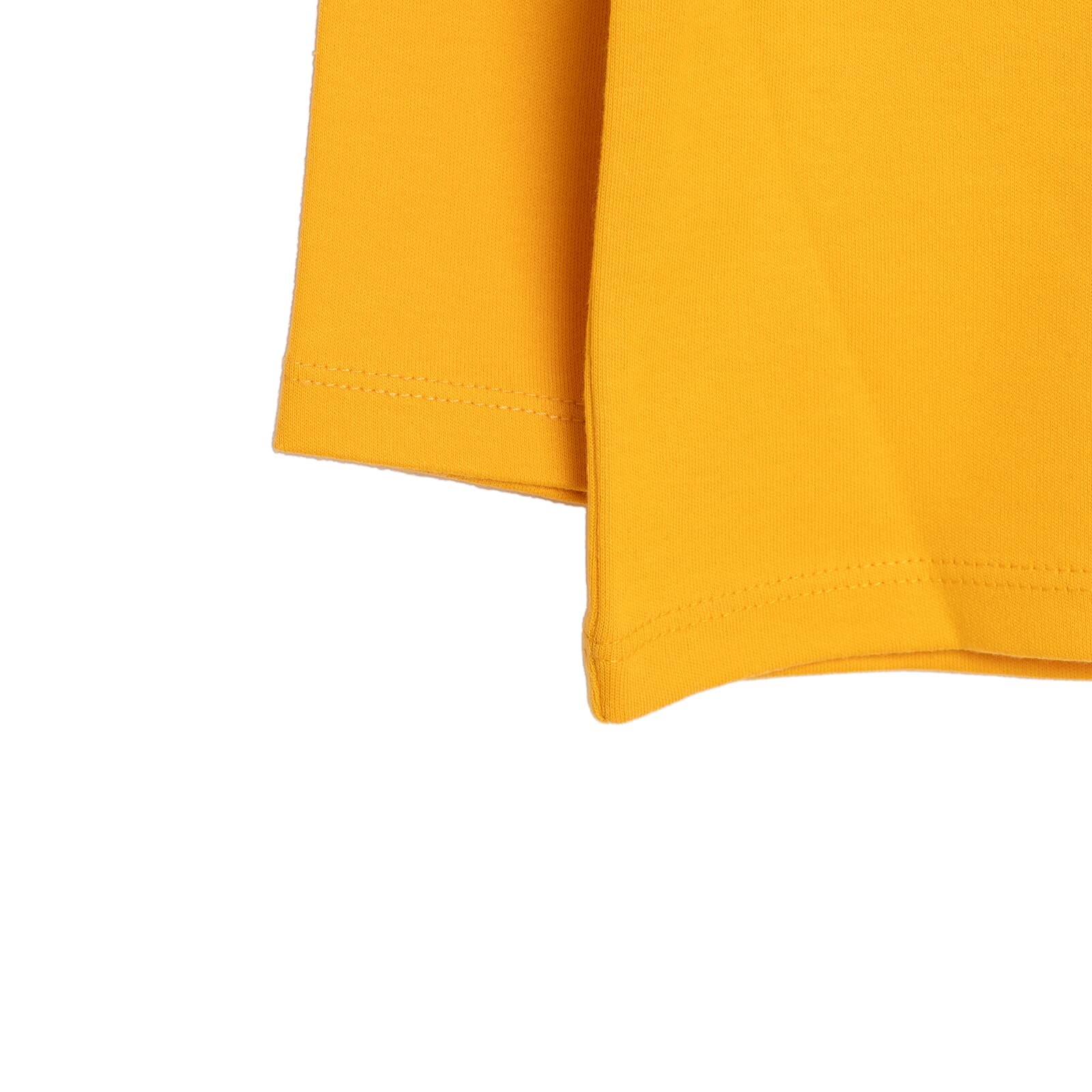 Unisex Tişört İnterlok Çıtçıtlı Bisiklet Yaka Uzun Kol