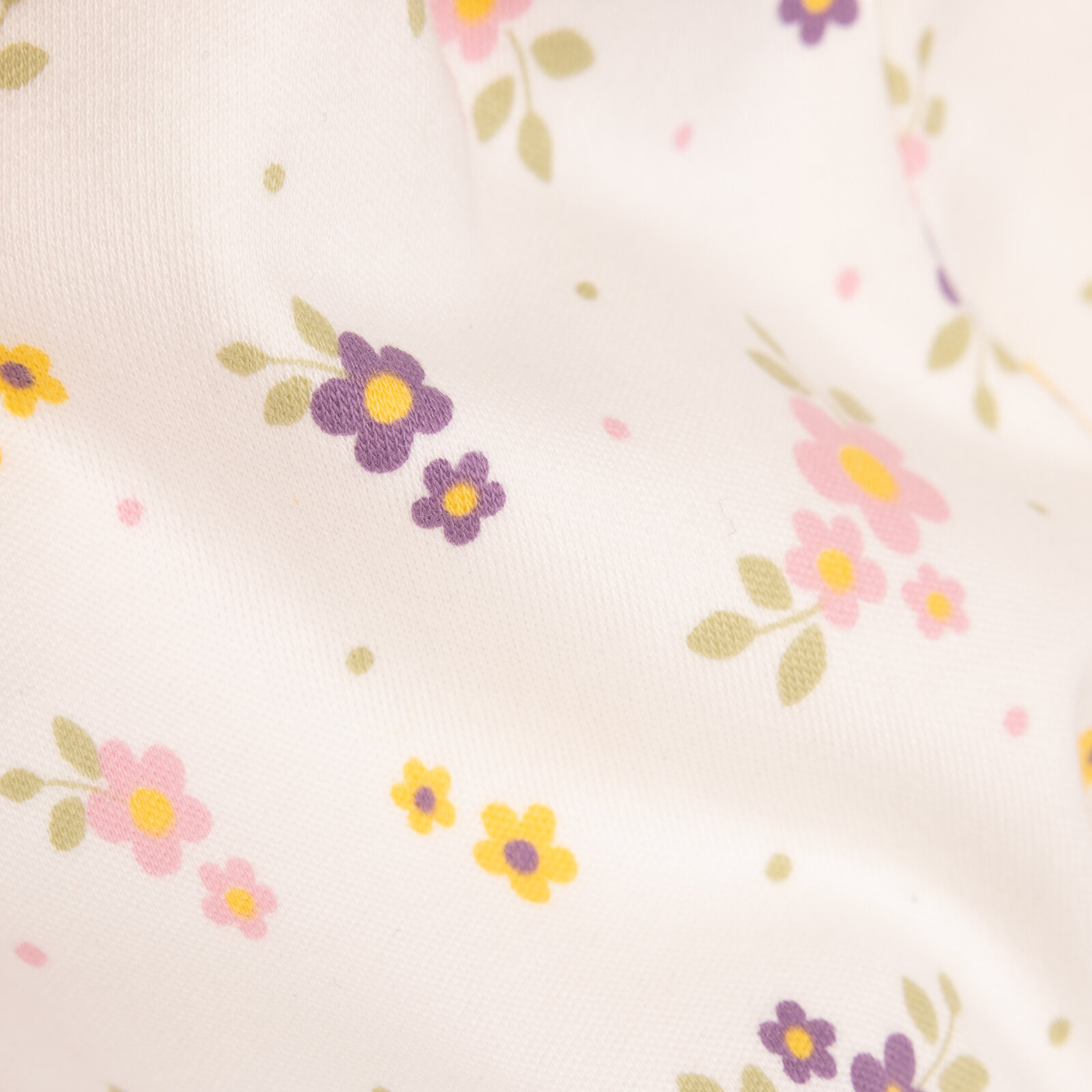 Bisiklet Yaka Geyik Desen Kız Bebek Pijama Takımı