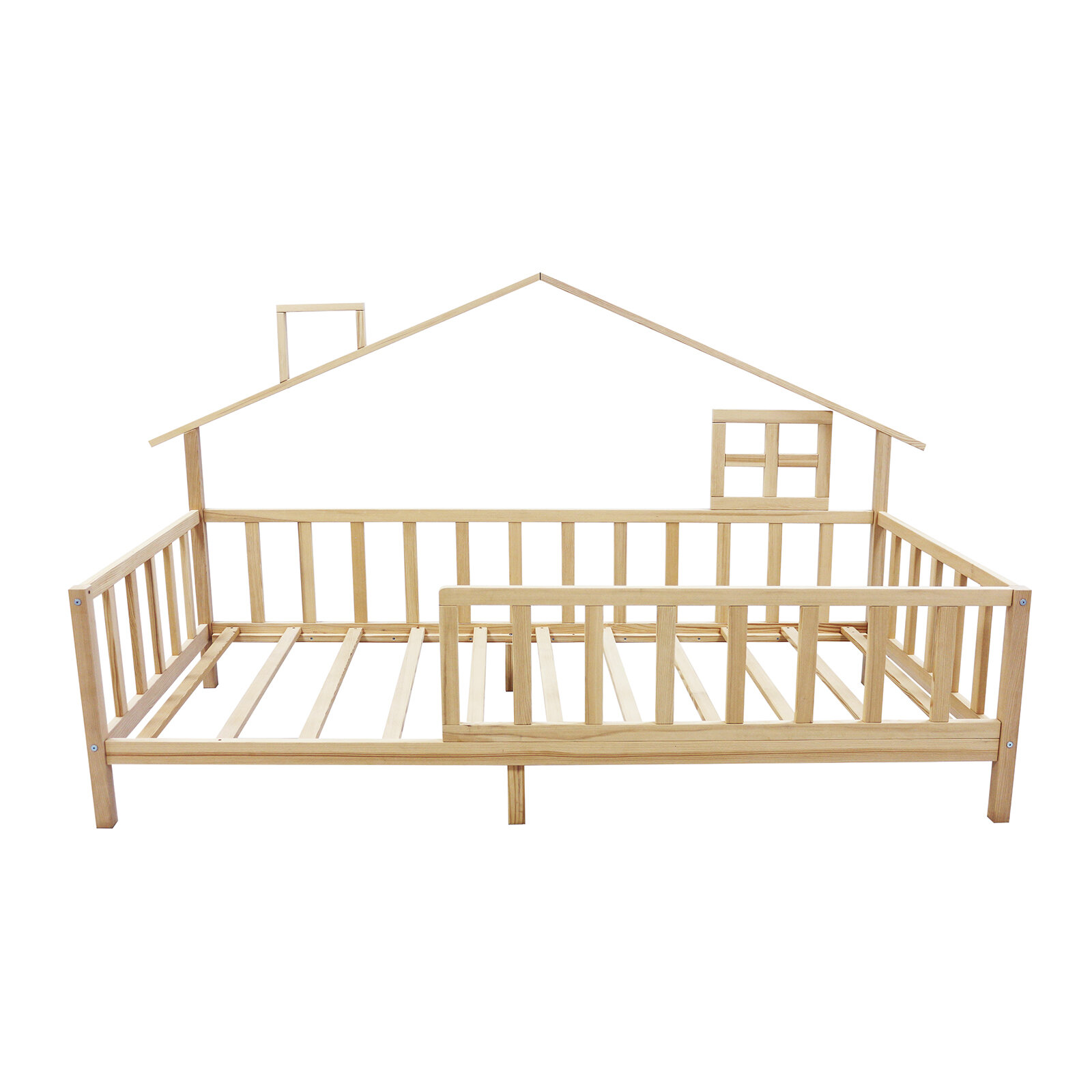 Arkası Çatılı Montessori Karyola 90x190 cm Arkası Çatılı Montessori Karyola 90x190 cm