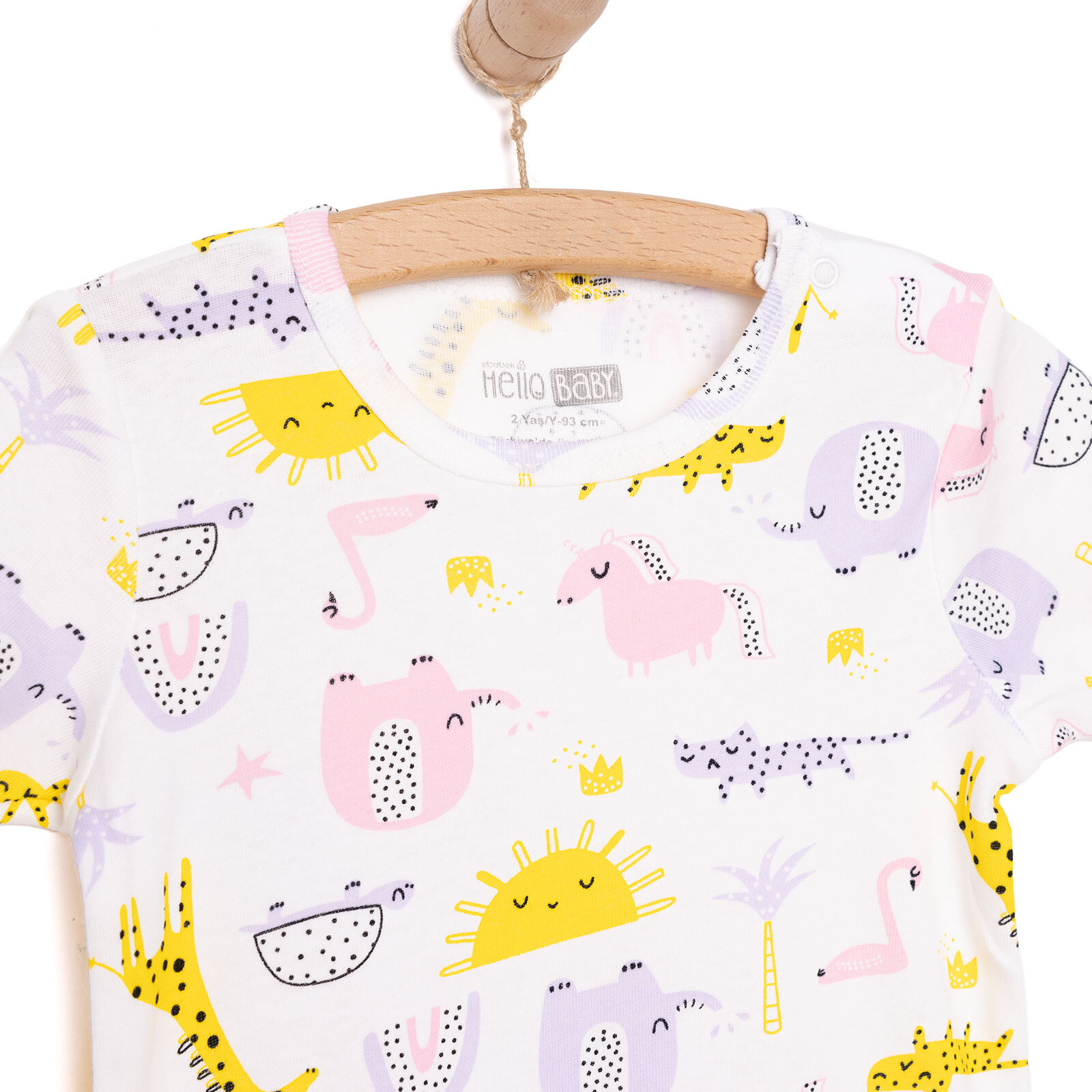 Hayvanlar Ksıa Kol Body Hayvanlar Ksıa Kol Body