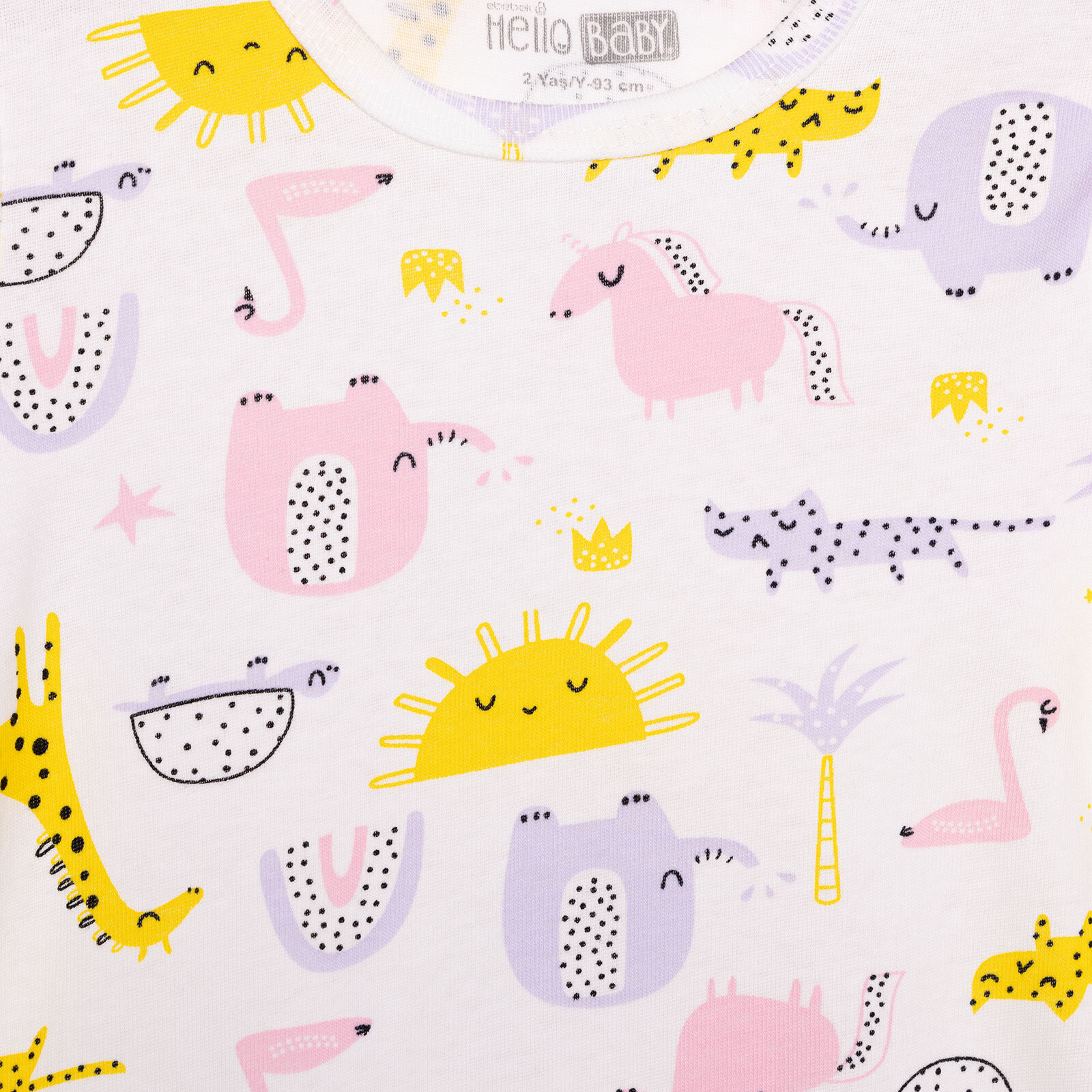 Hayvanlar Ksıa Kol Body Hayvanlar Ksıa Kol Body