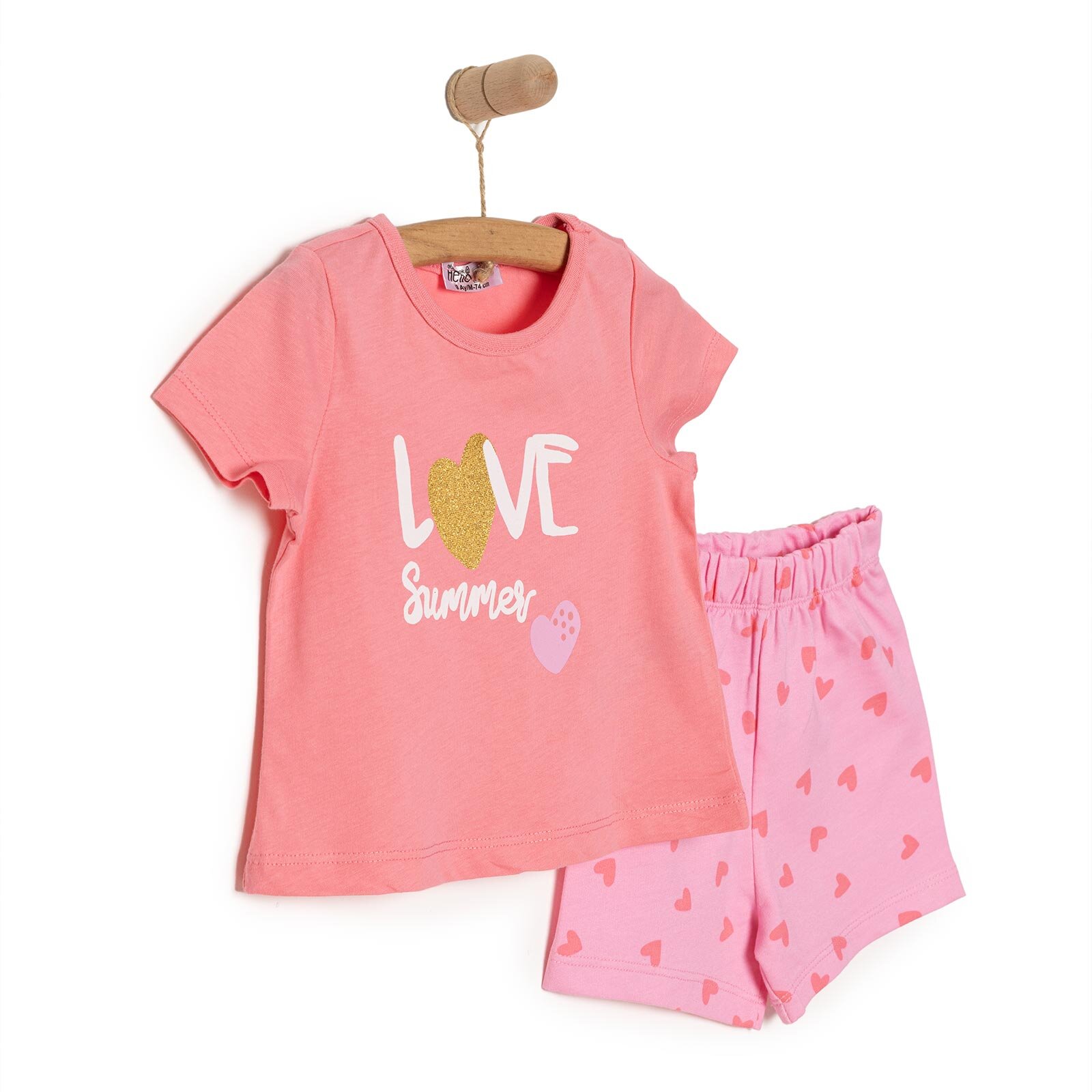 Motto Girl Tshirt-Şort