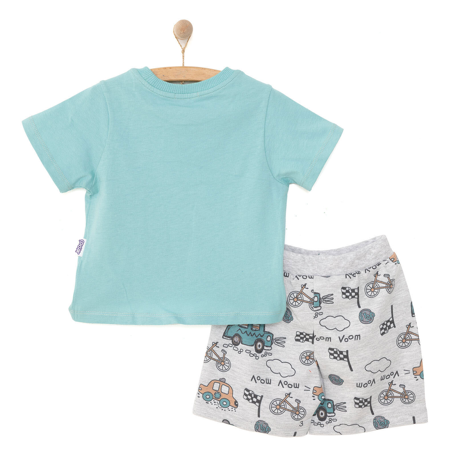 Fun World 3D Erkek Tshirt-Şort Erkek Bebek