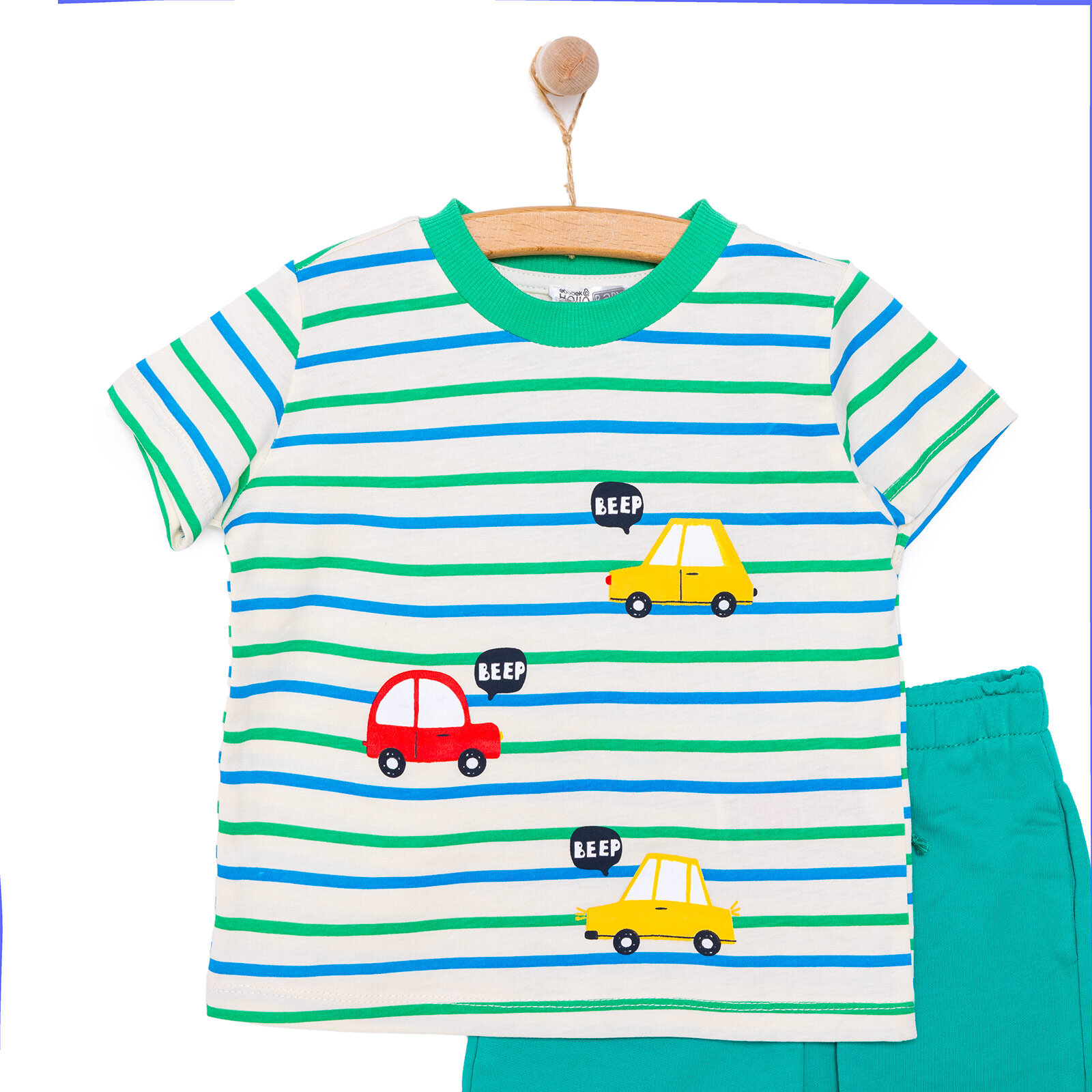 Cars&Roads Erkek Tshirt-Şort Erkek Bebek