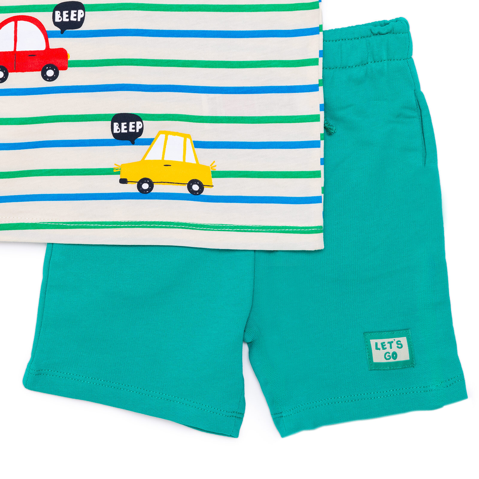 Cars&Roads Erkek Tshirt-Şort Erkek Bebek