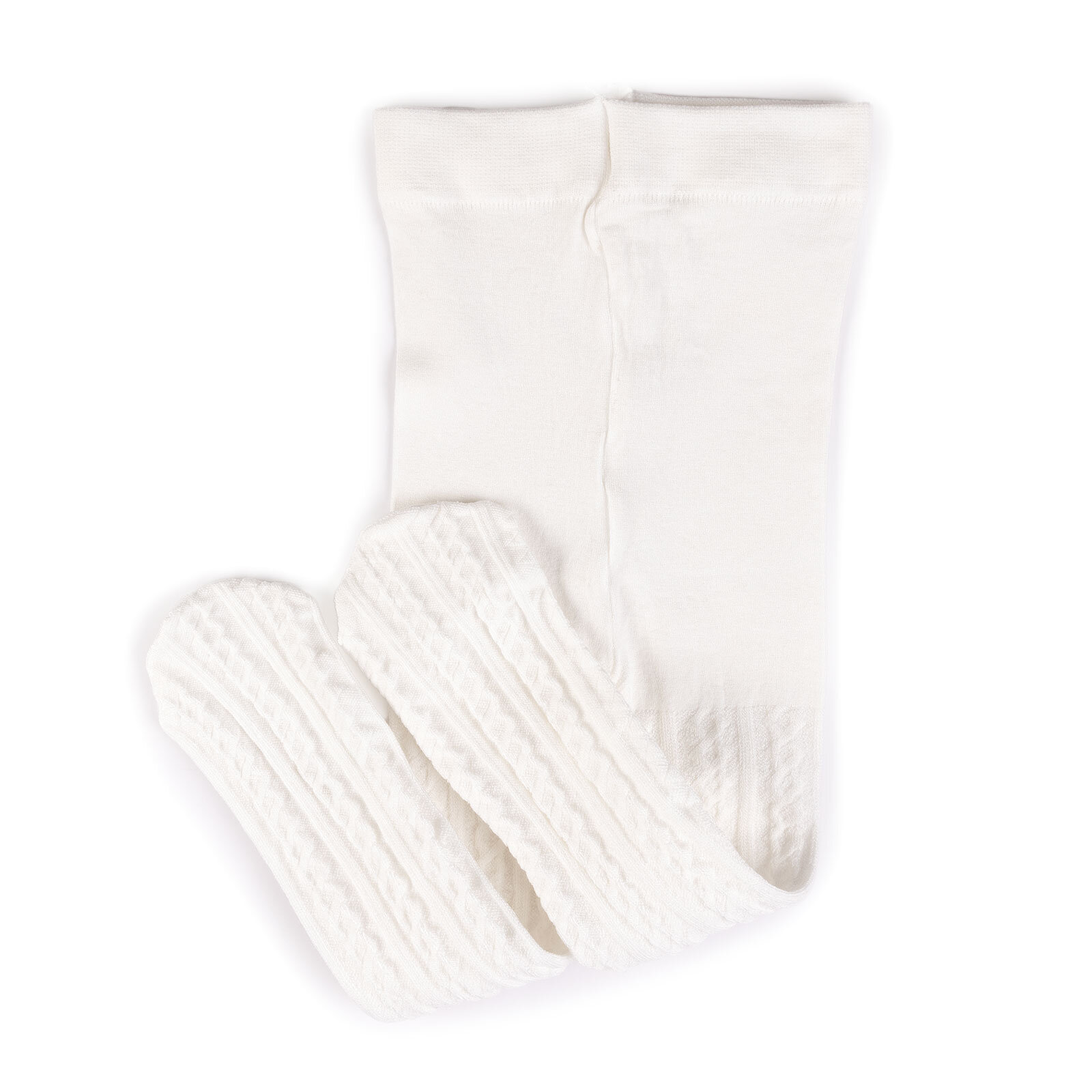 Jakarlı  Külotlu Çorap Kız Bebek