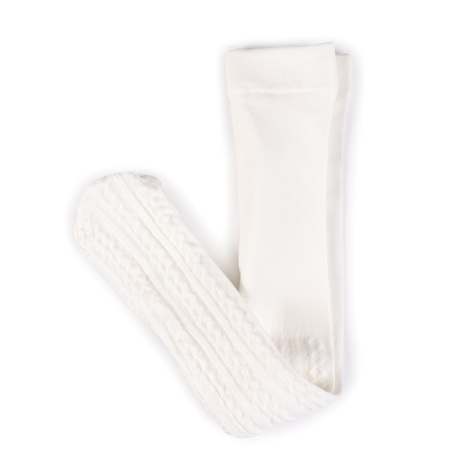 Jakarlı  Külotlu Çorap Kız Bebek