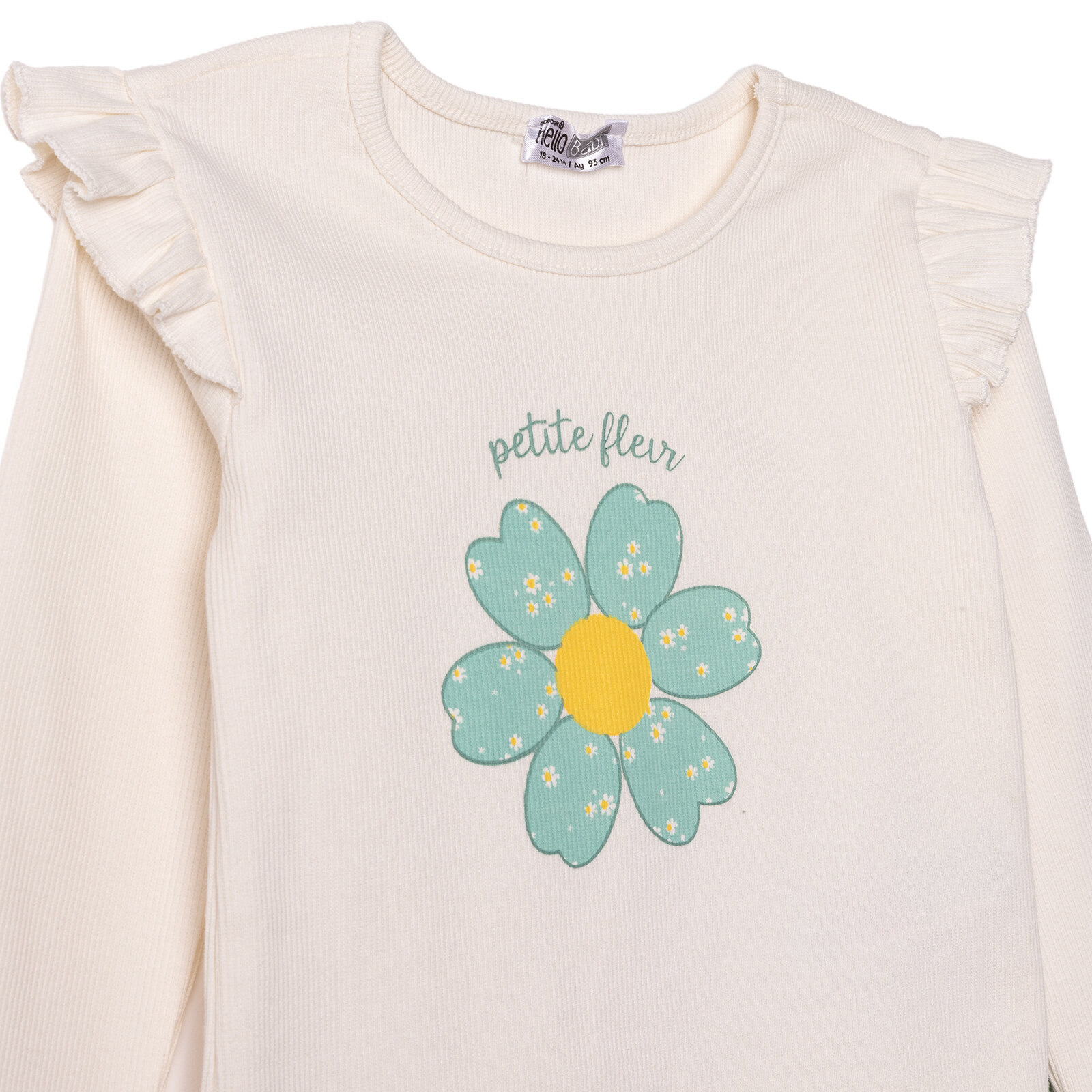 Kız Bebek Bluz-Tayt Kaşkorse Bisiklet Yaka Uzun Kol Reçme Paça Kız Bebek Bluz-Tayt Kaşkorse Bisiklet Yaka Uzun Kol Reçme Paça