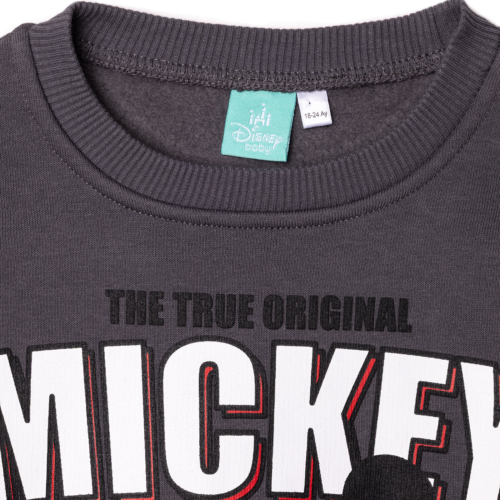 Erkek Bebek DISNEY Eşofman Takımı Şardonlu Üç İplik Bisiklet Yaka Uzun Kol Lastikli Paça