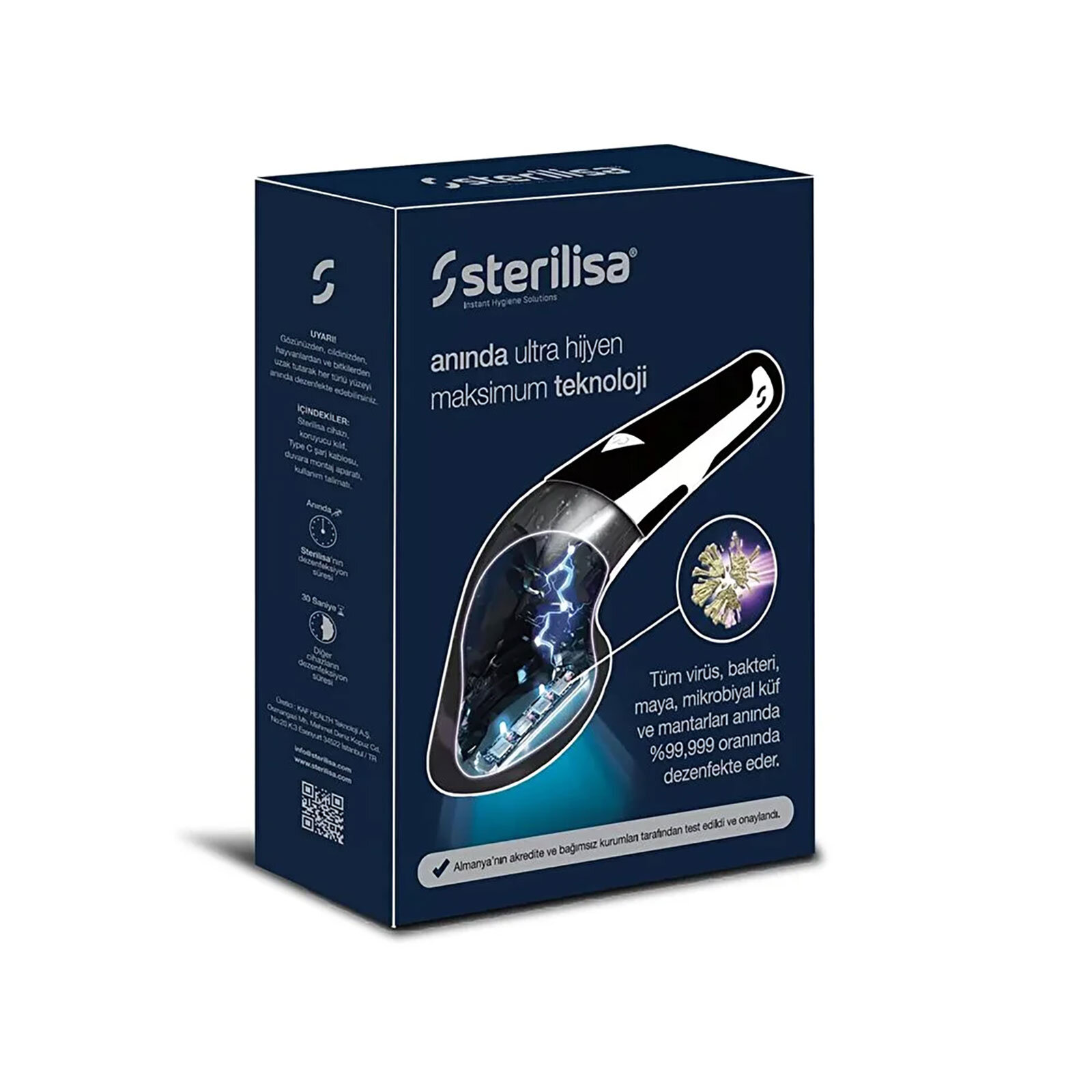 Mini - Darbeli UV Sterilizasyon ve Dezenfeksiyon Cihazı (Taşınabilir Boyut) Mini - Darbeli UV Sterilizasyon ve Dezenfeksiyon Cihazı (Taşınabilir Boyut)