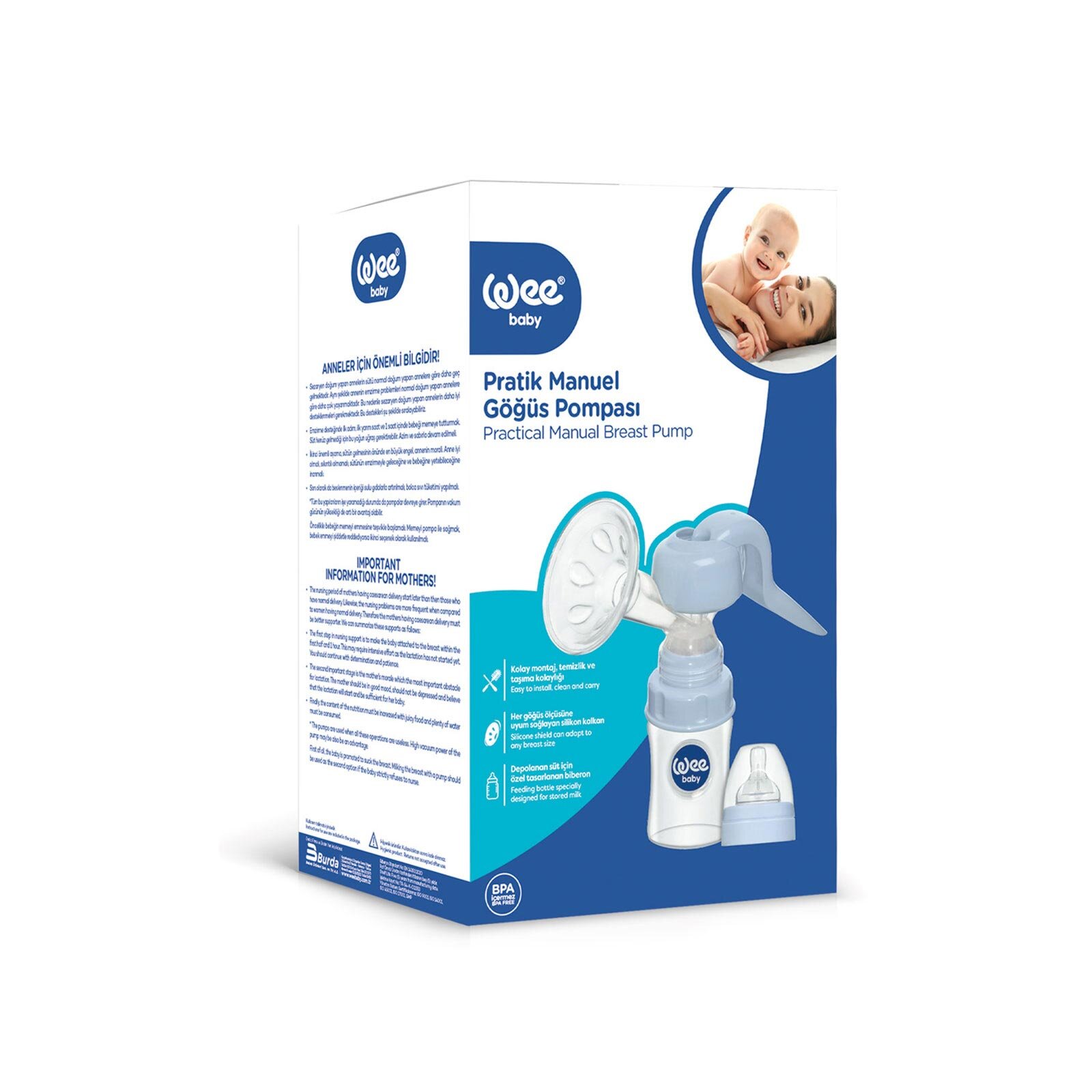 Tekli Manuel Göğüs Pompası Tekli Manuel Göğüs Pompası