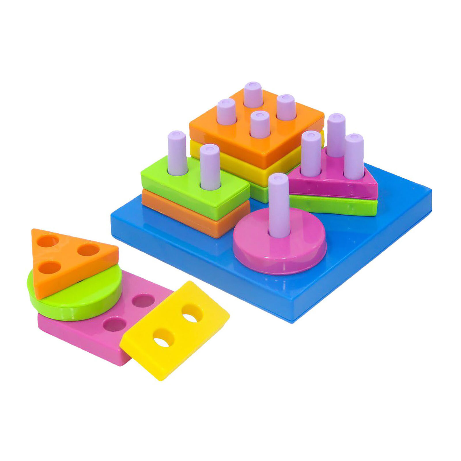 Geometrik Şekiller Bulmaca Asortili