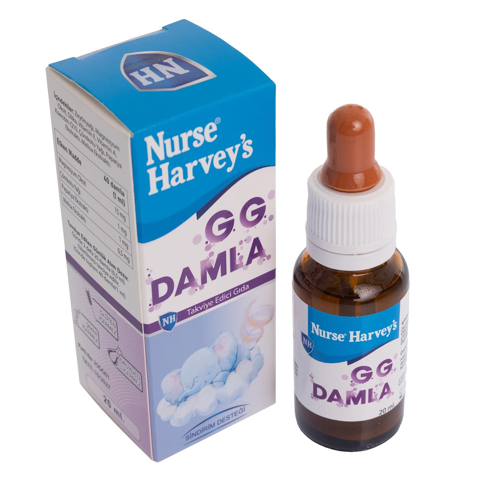 Bitkisel Gaz Giderici Damla 20 ml