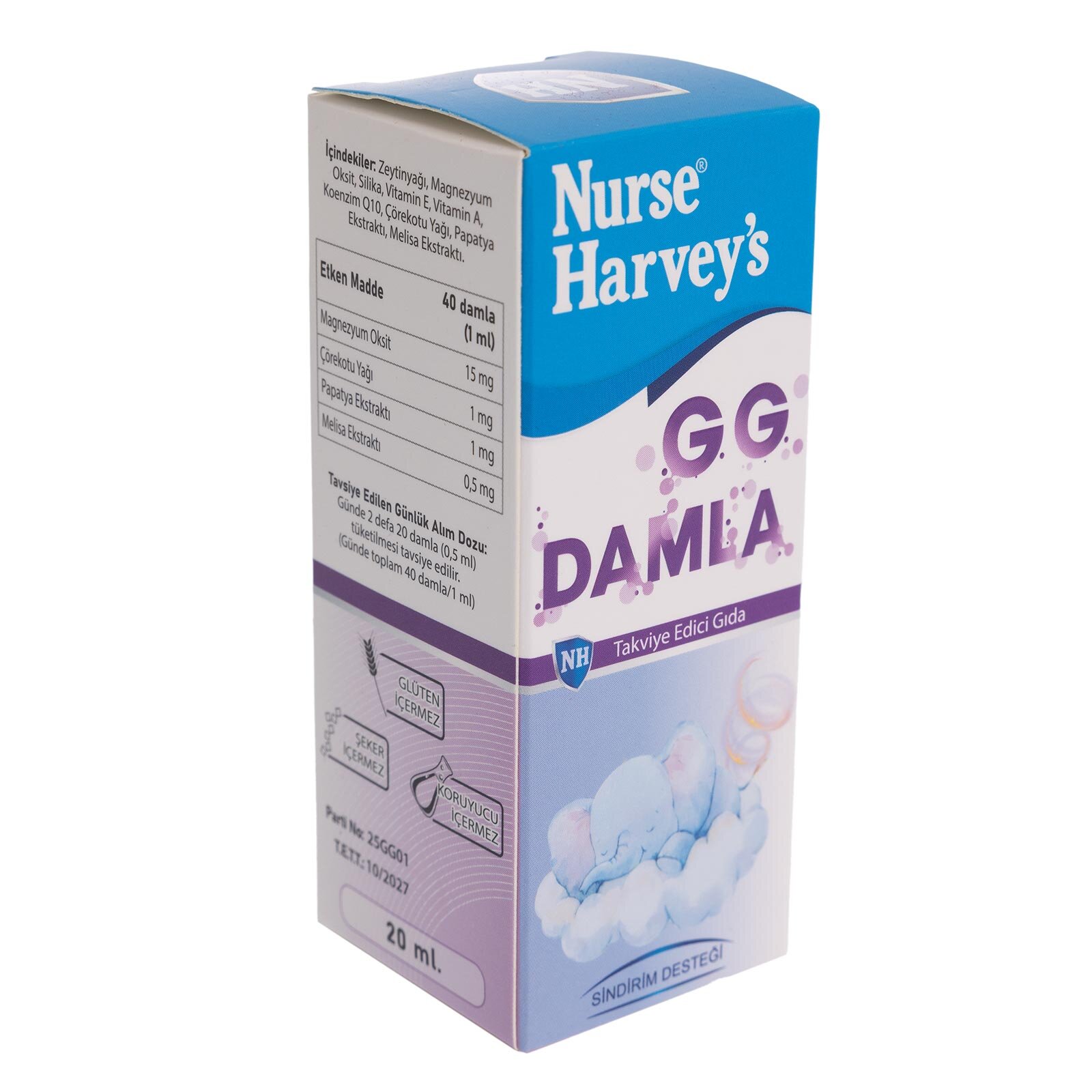 Bitkisel Gaz Giderici Damla 20 ml