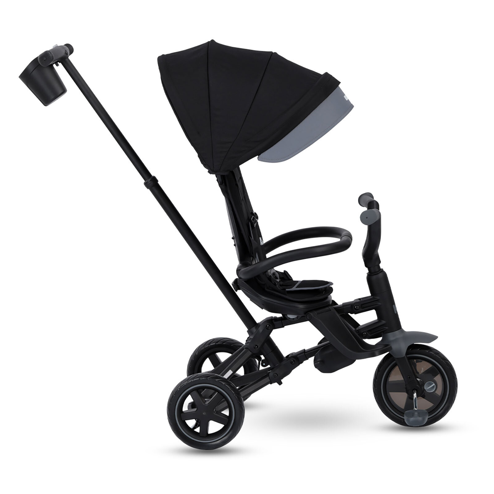 Nova QPlay 6 in 1 Katlanır Bisiklet Siyah