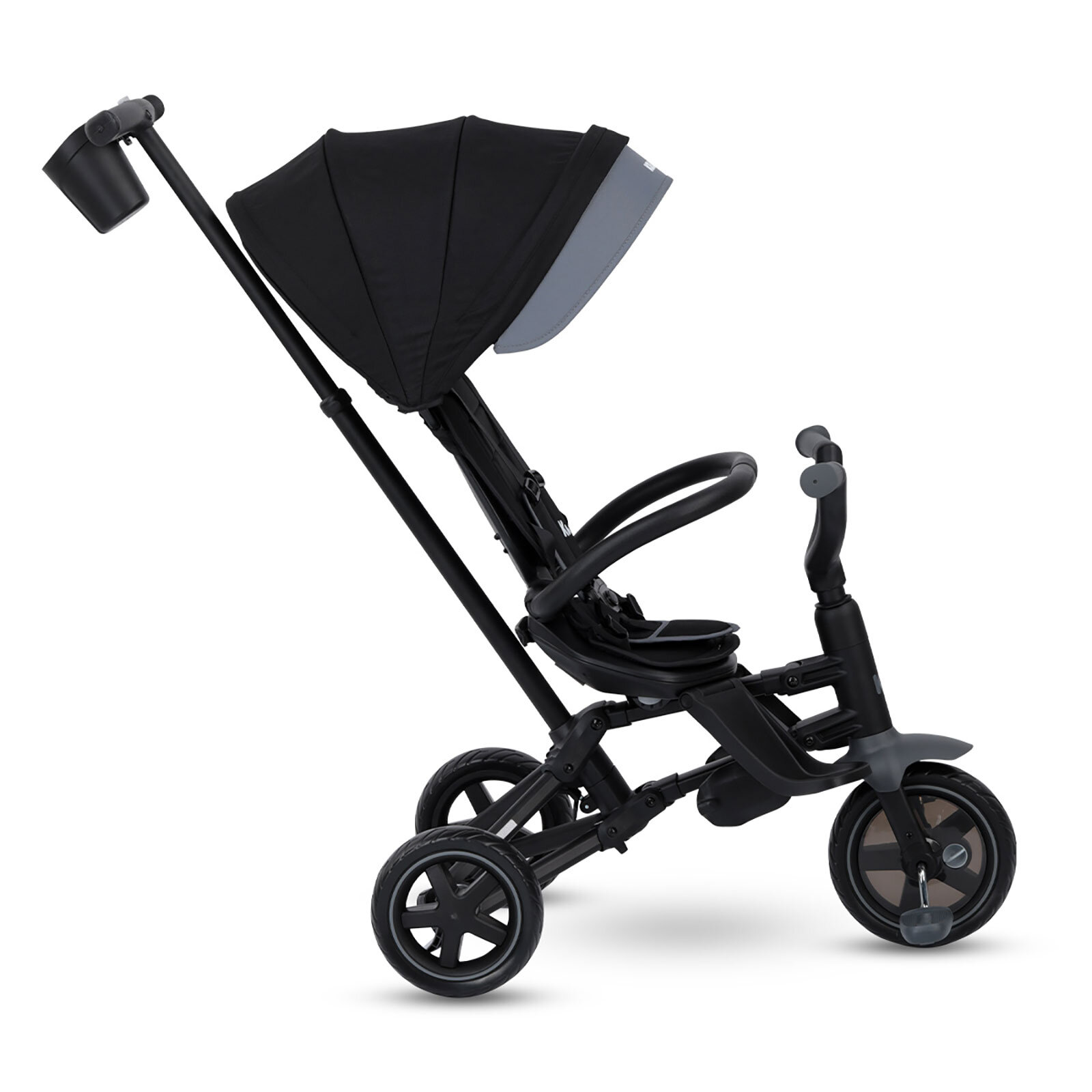 Nova QPlay 6 in 1 Katlanır Bisiklet Siyah