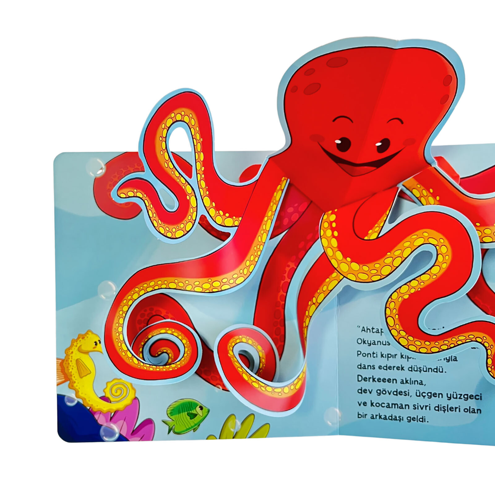 Okyanus Yolculuğu - Pop-up İle Keşfet (Hikayeli Hareketli Kitaplar) - M. Sacide Kafalı Okyanus Yolculuğu - Pop-up İle Keşfet (Hikayeli Hareketli Kitaplar) - M. Sacide Kafalı