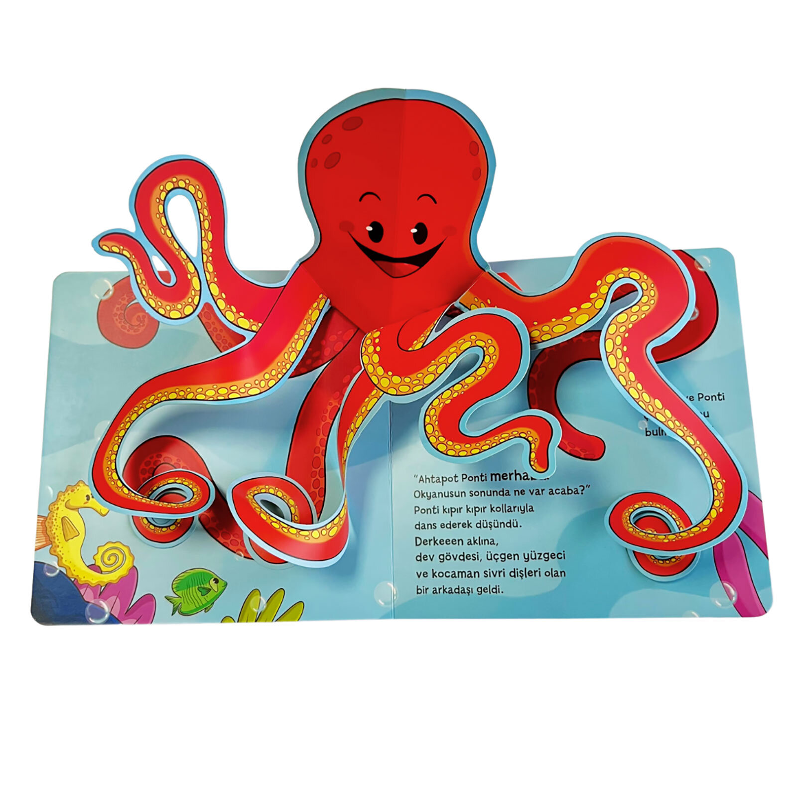 Okyanus Yolculuğu - Pop-up İle Keşfet (Hikayeli Hareketli Kitaplar) - M. Sacide Kafalı Okyanus Yolculuğu - Pop-up İle Keşfet (Hikayeli Hareketli Kitaplar) - M. Sacide Kafalı