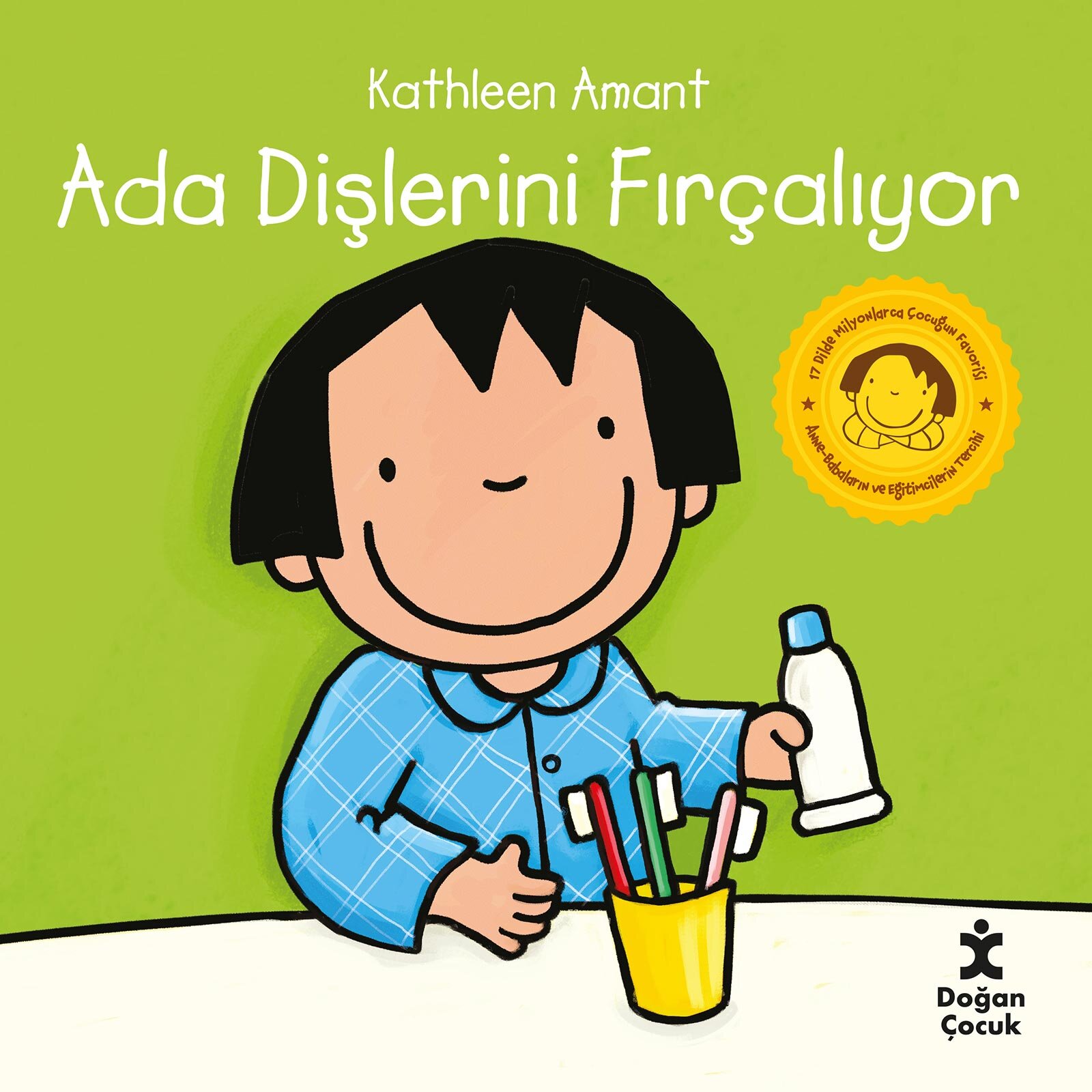 ADA DİŞLERİNİ FIRÇALIYOR ADA DİŞLERİNİ FIRÇALIYOR