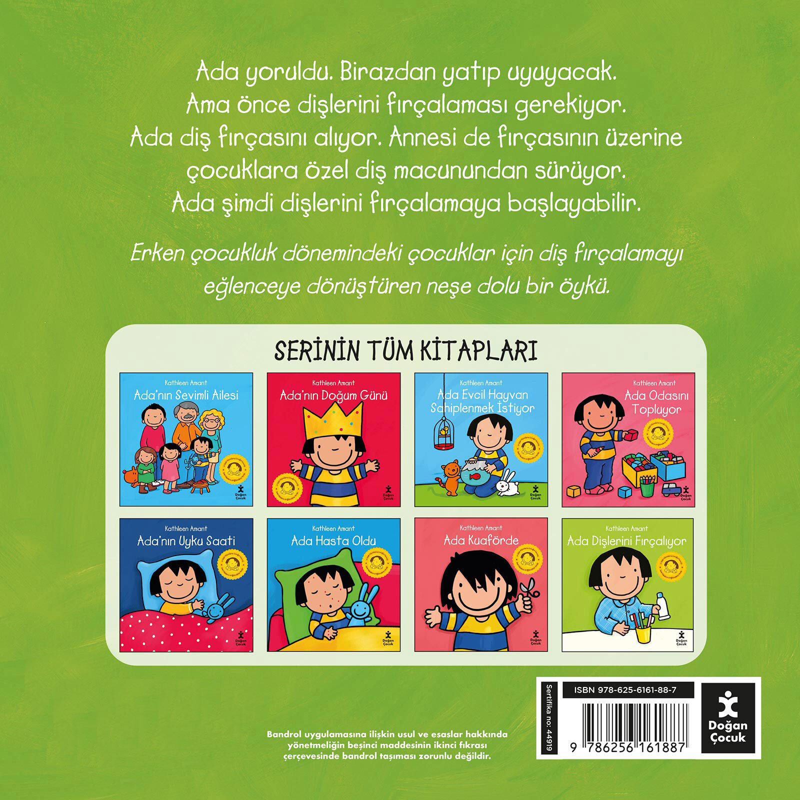 ADA DİŞLERİNİ FIRÇALIYOR ADA DİŞLERİNİ FIRÇALIYOR