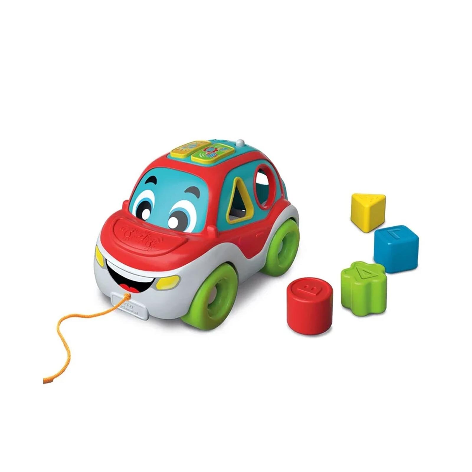 Baby Clementoni - 3'ü 1 Arada Şekiller ve Renkler Türkçe Konuşan Araba Baby Clementoni - 3'ü 1 Arada Şekiller ve Renkler Türkçe Konuşan Araba