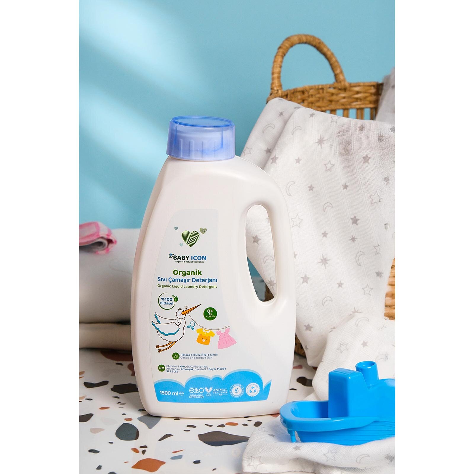 Baby İcon Çamaşır Detarjanı (1,5 LT)