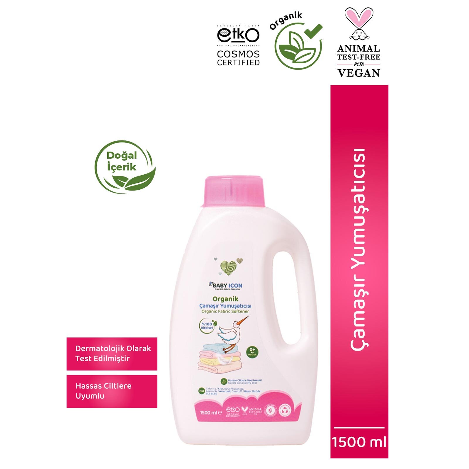 Baby İcon Çamaşır Yumuşatıcısı (1,5 LT)