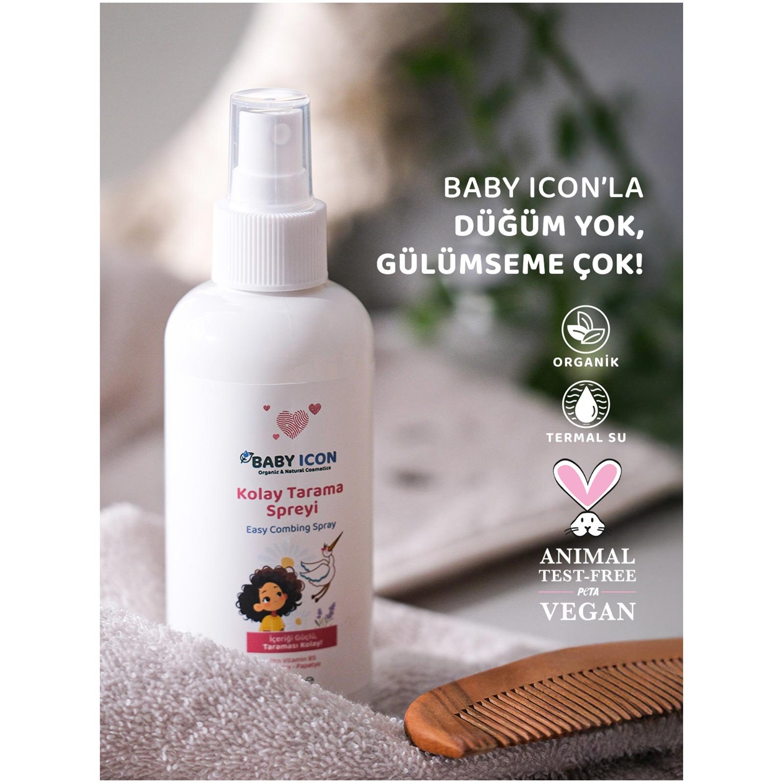 Baby İcon Kolay Tarama Spreyi (200 ML)