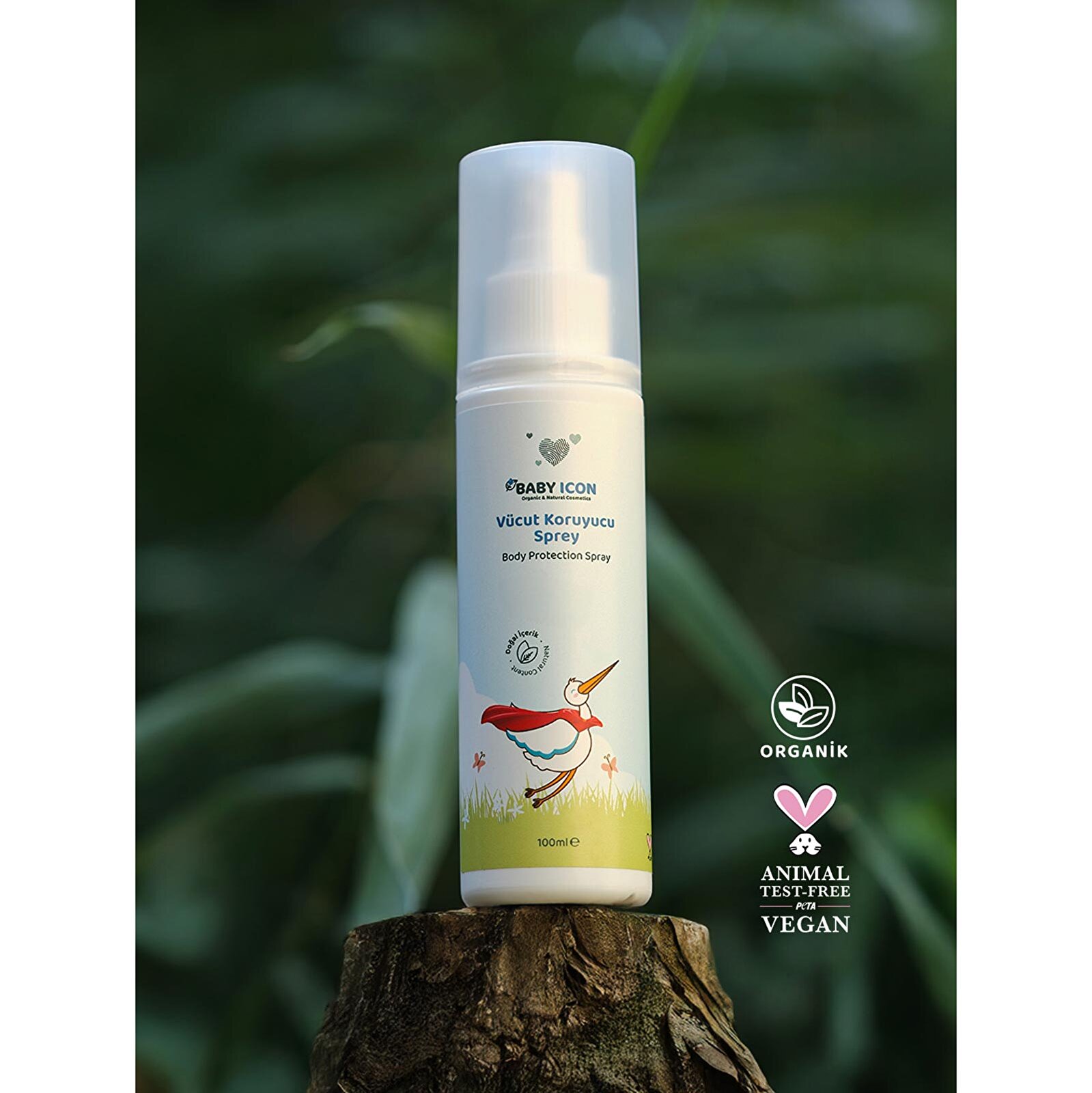 Baby İcon Vücut Koruyucu Sprey (100 ML)