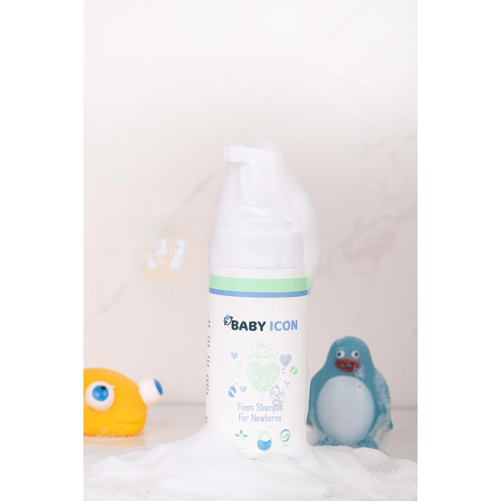 Baby İcon Yeni Doğan Konak Önleyici Köpük Şampuan (150 ML)