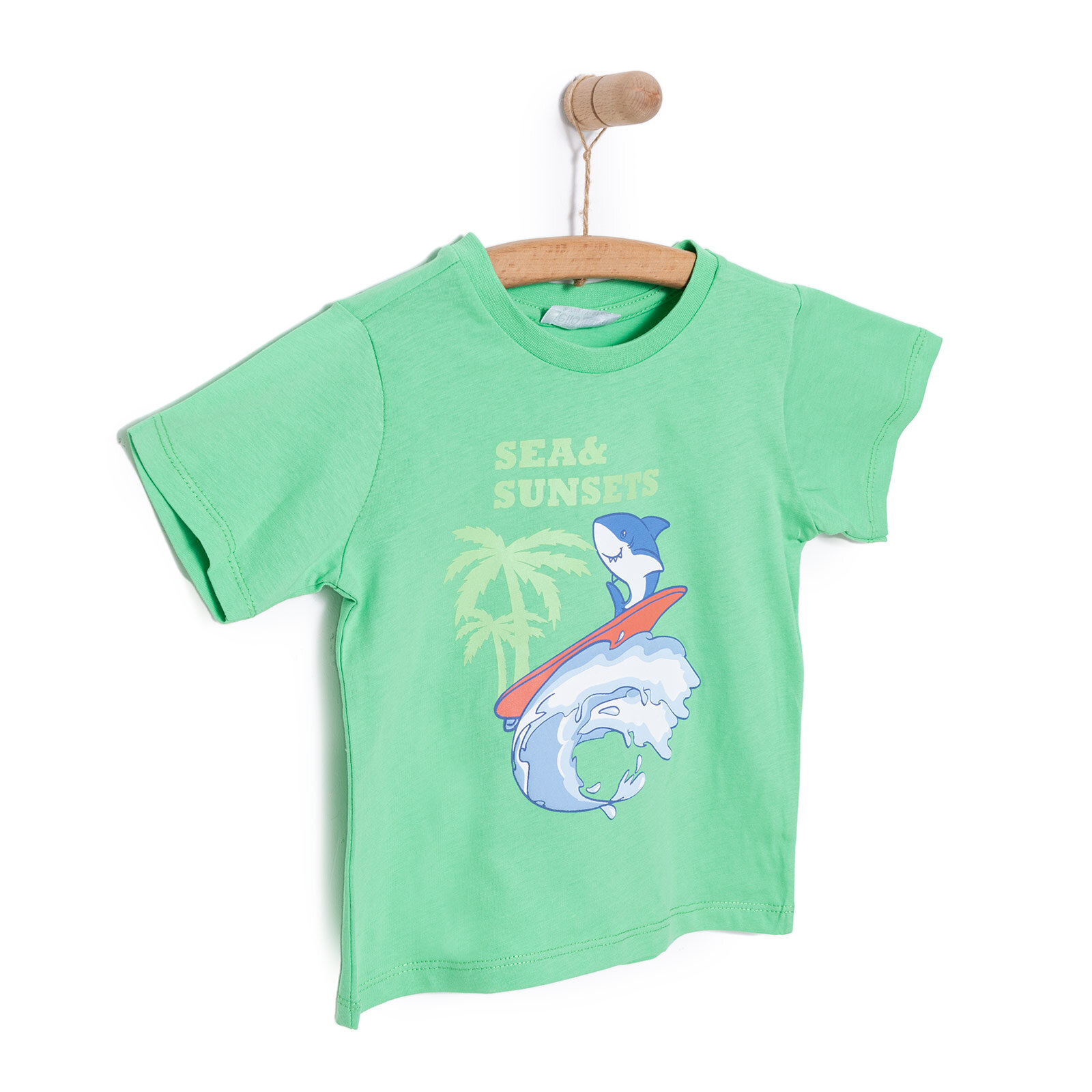 Baby Shark Erkek Tshirt Erkek Bebek