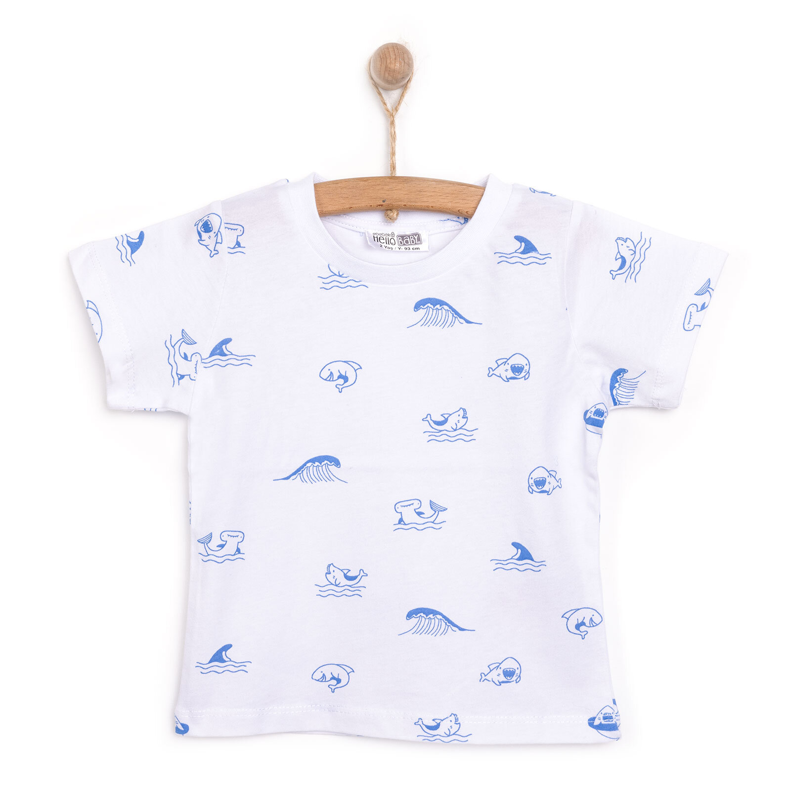Baby Shark Erkek Tshirt Erkek Bebek