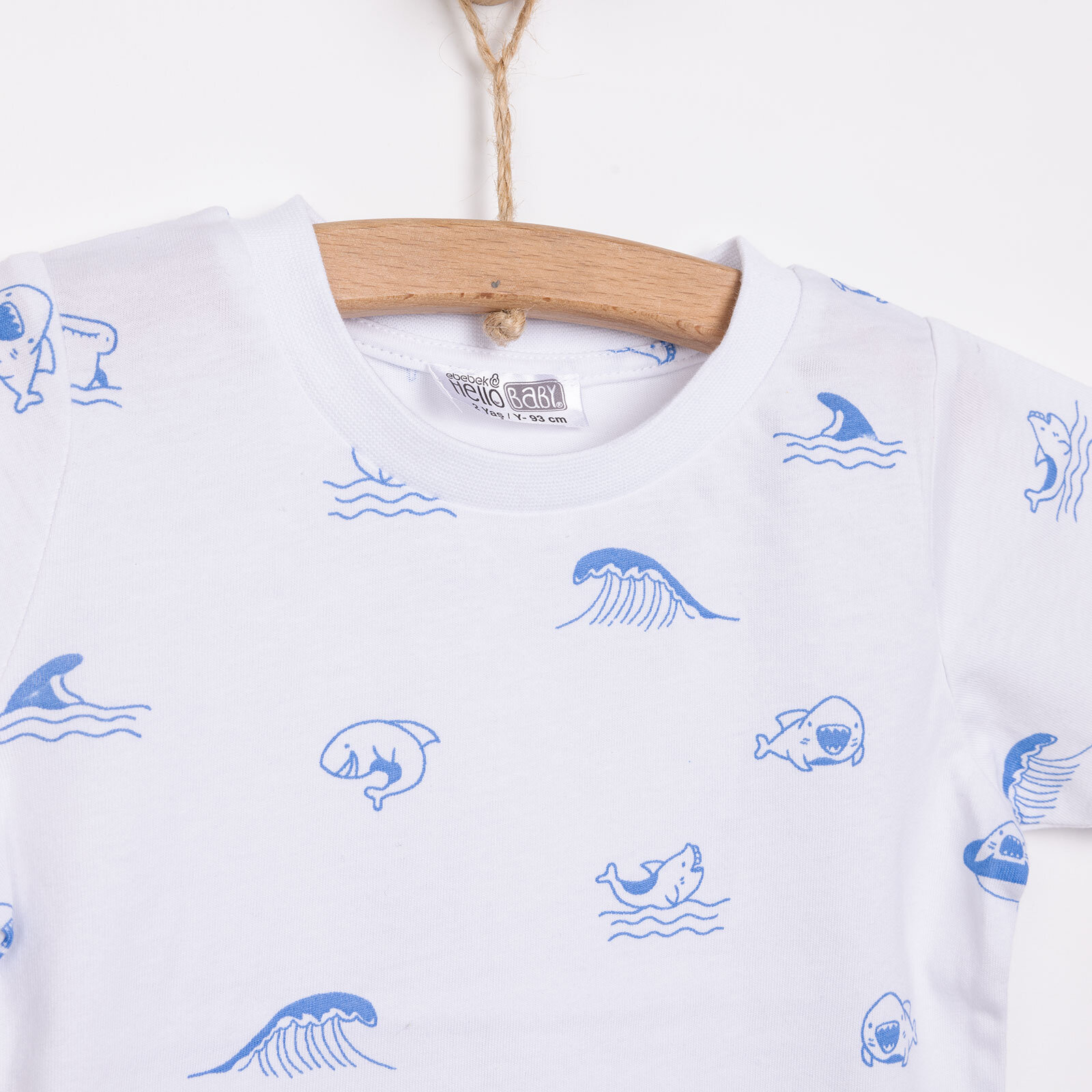 Baby Shark Erkek Tshirt Erkek Bebek