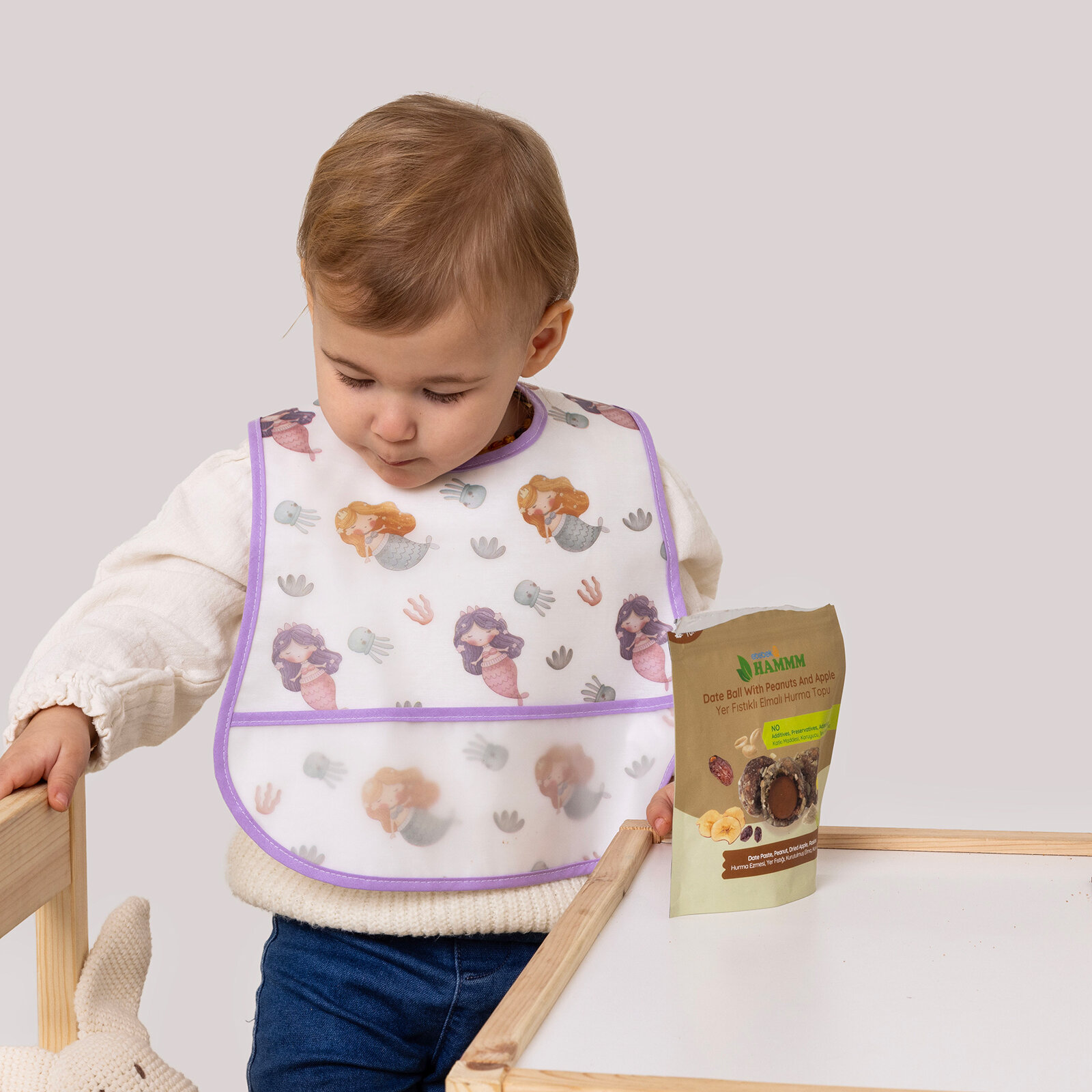 Montessori Ahşap Çocuk Masa ve 2 Sandalye Set