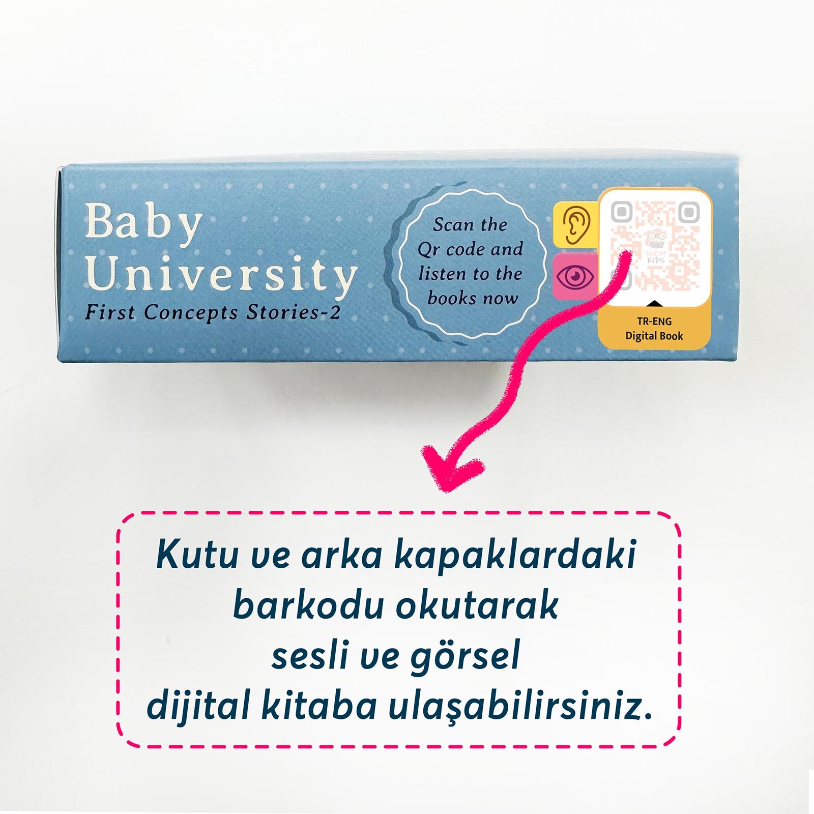 Baby Universitiy First Concepts Stories 2 (4 Book)