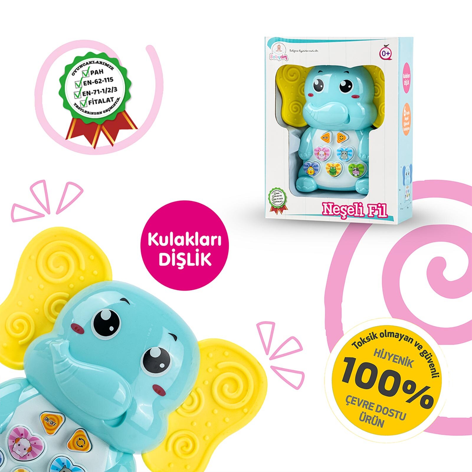 Babycim Neşeli Fil Arkadaşım Babycim Neşeli Fil Arkadaşım