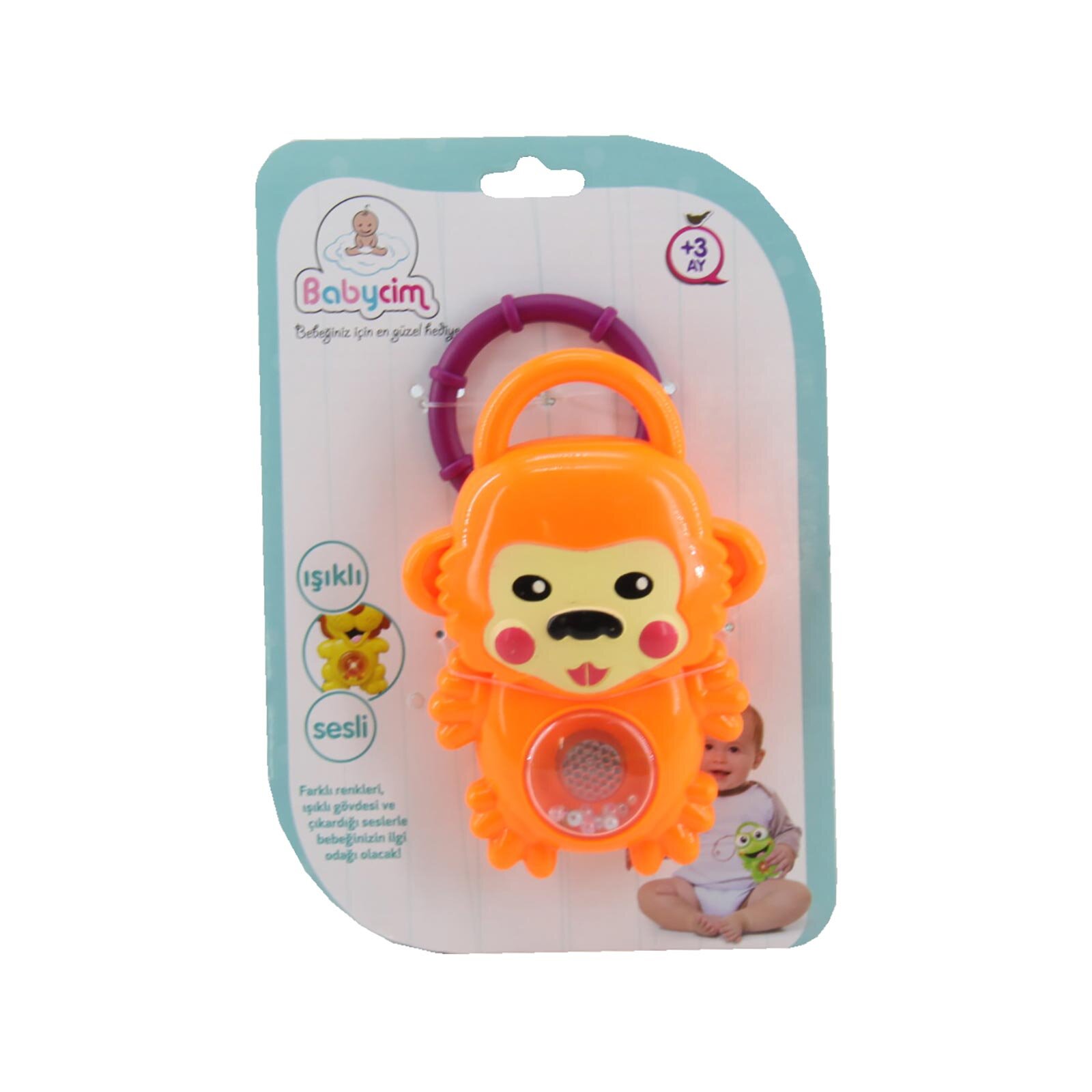 Babycim Neşeli Sesli Pilli Çıngırak Babycim Neşeli Sesli Pilli Çıngırak