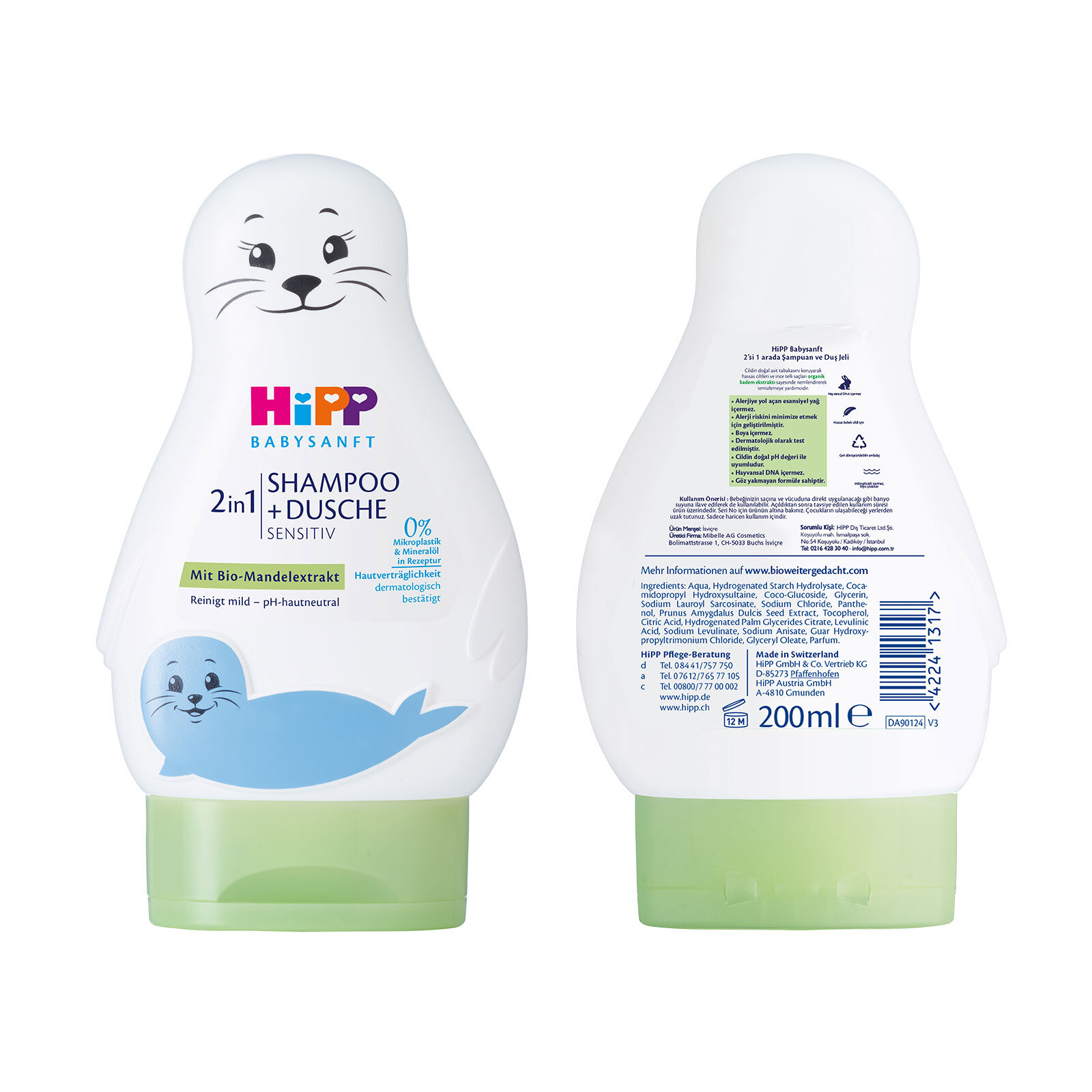 Babysanft 2’si 1 arada Şampuan ve Duş Jeli