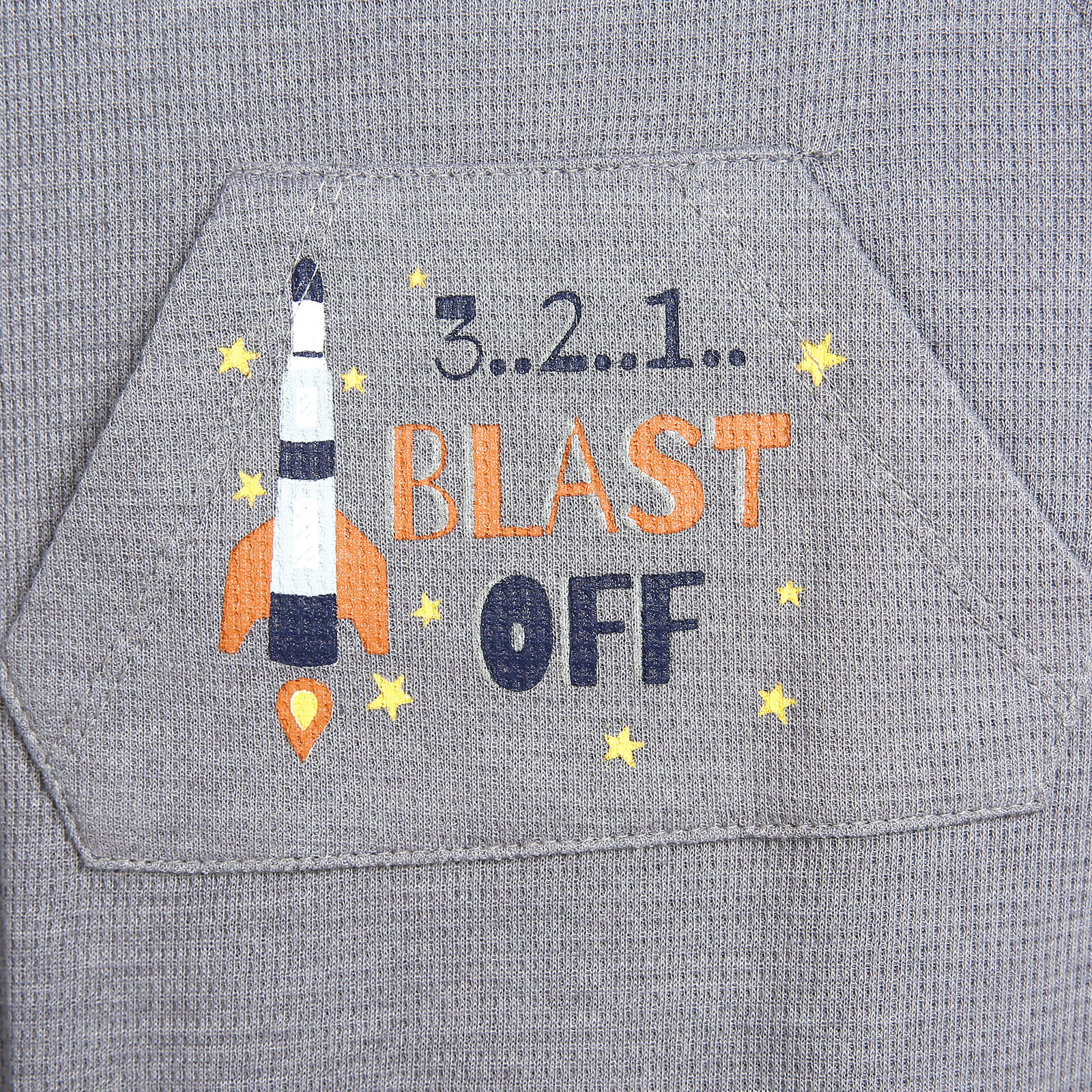 Space Cep Detaylı Şık Salopet-Sweatshirt Takım