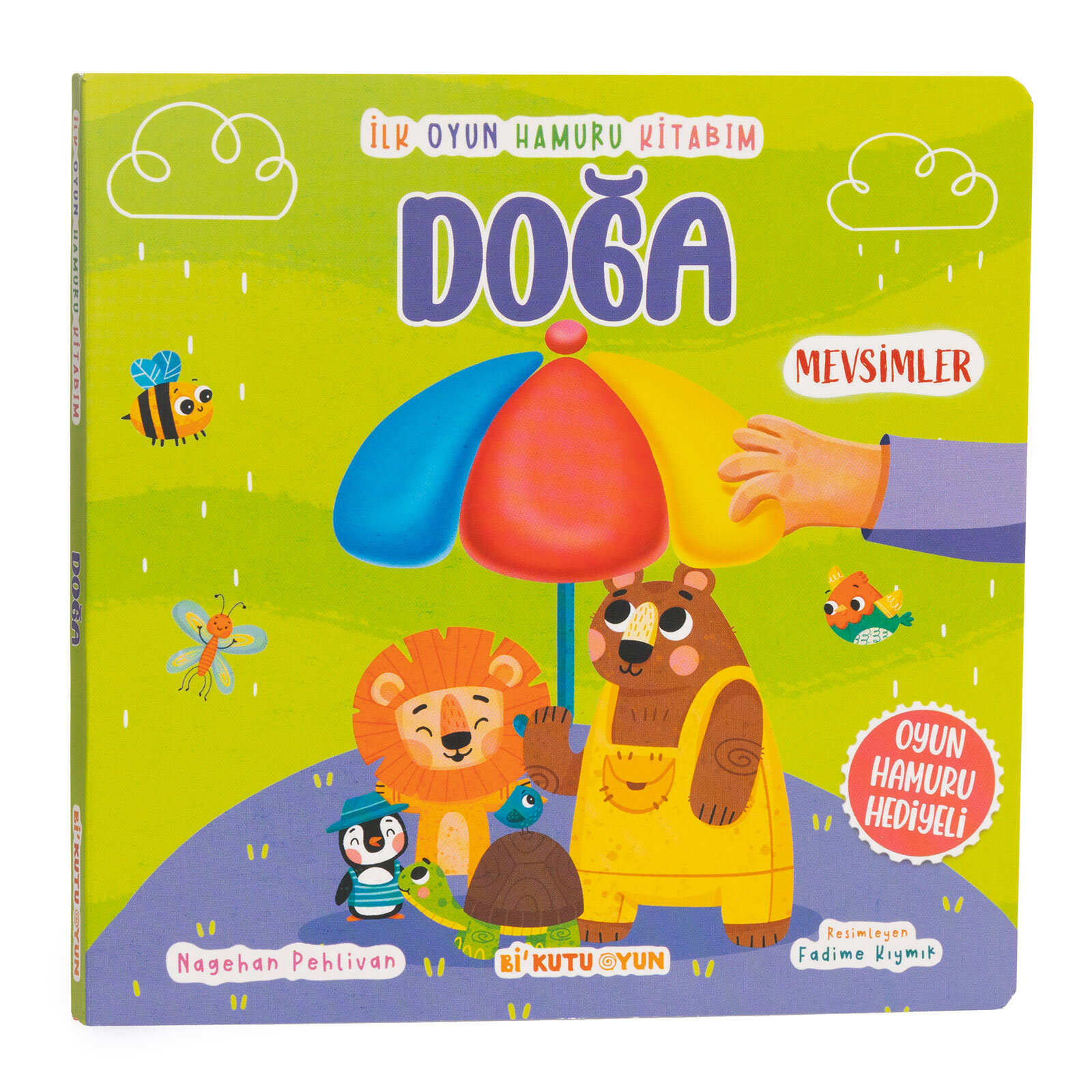 Bahar Aktivite Kitabı ve 3x50gr Hamur Hediyeli Bahar Aktivite Kitabı ve 3x50gr Hamur Hediyeli