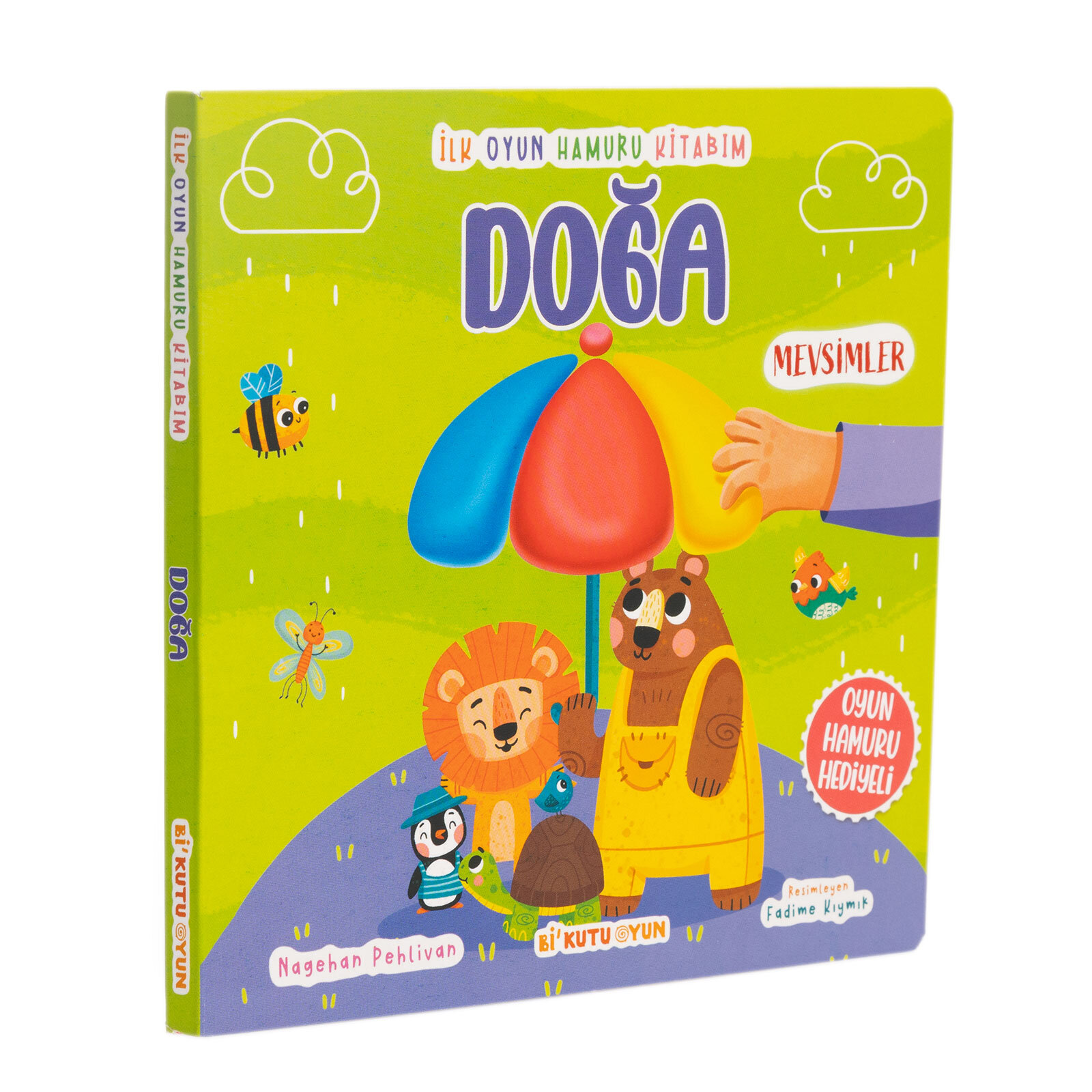 Bahar Aktivite Kitabı ve 3x50gr Hamur Hediyeli Bahar Aktivite Kitabı ve 3x50gr Hamur Hediyeli