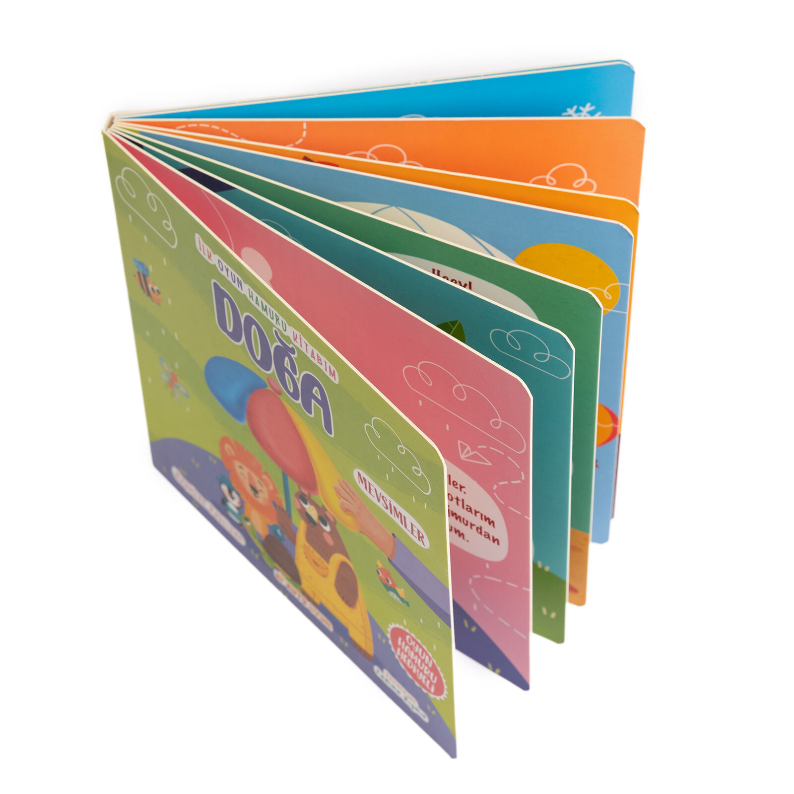 Bahar Aktivite Kitabı ve 3x50gr Hamur Hediyeli Bahar Aktivite Kitabı ve 3x50gr Hamur Hediyeli