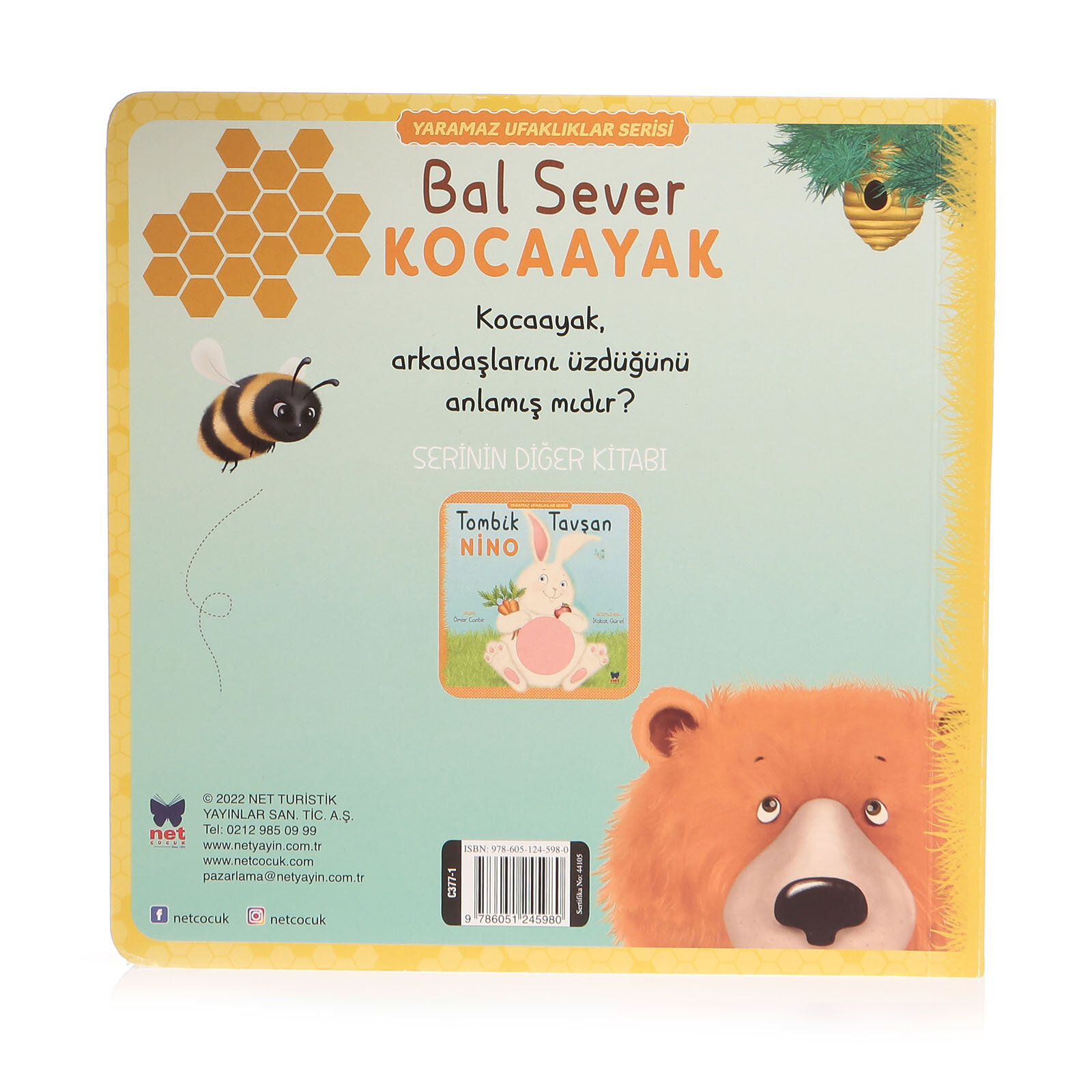 Bal Sever Kocaayak Bebek Masal Kitabı Ömer Canbir