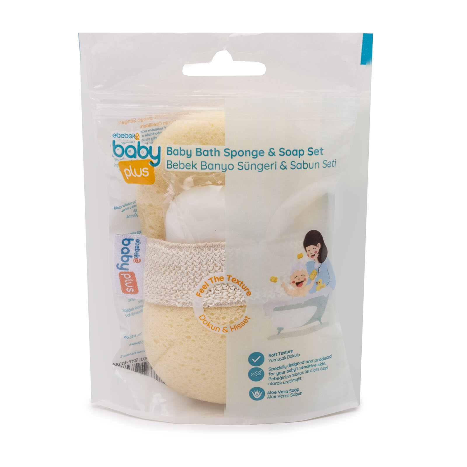 Banyo Sünger ve Sabun Seti Banyo Sünger ve Sabun Seti