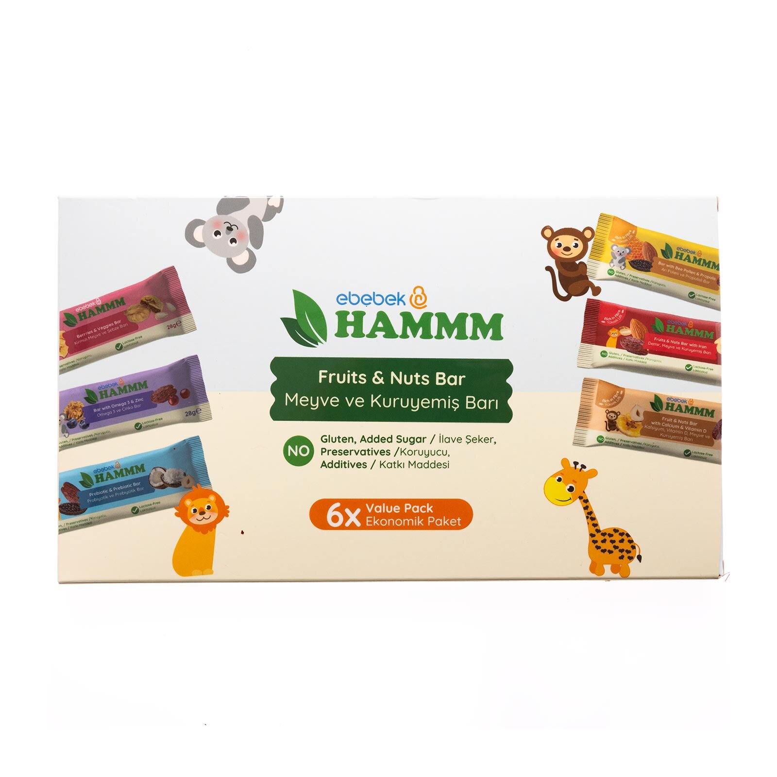 Bar 6'lı Set 168 gr