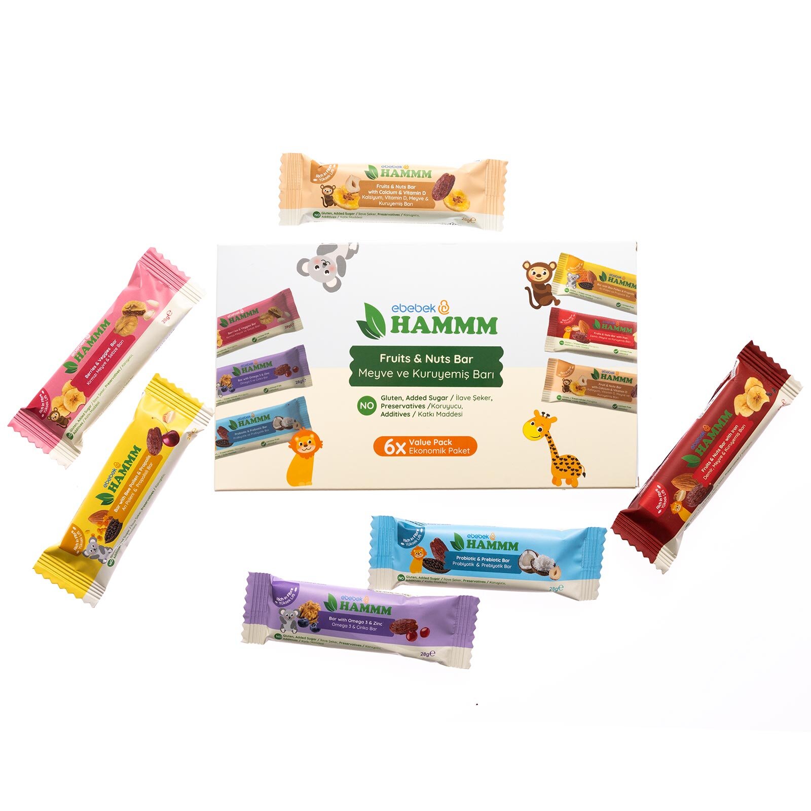 Bar 6'lı Set 168 gr